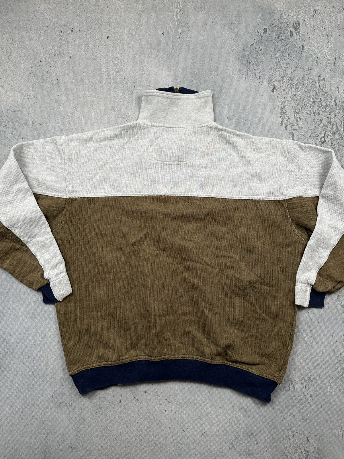 Carlo Colucci Vintage Carlo Colucci Half Zip Sweatshirt 00s 90s Rare Retro Size US XL / EU 56 / 4 - 2 Thumbnail