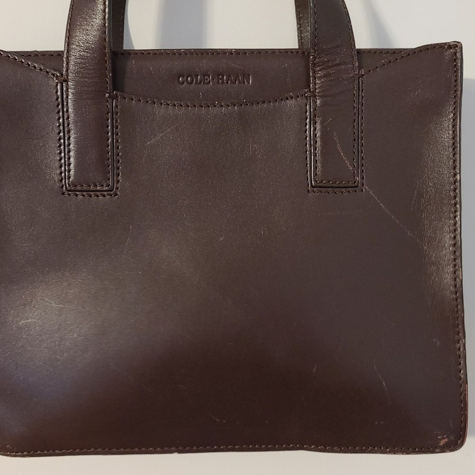 Cole Haan Cole Haan Leather Handbag Size ONE SIZE - 3 Thumbnail