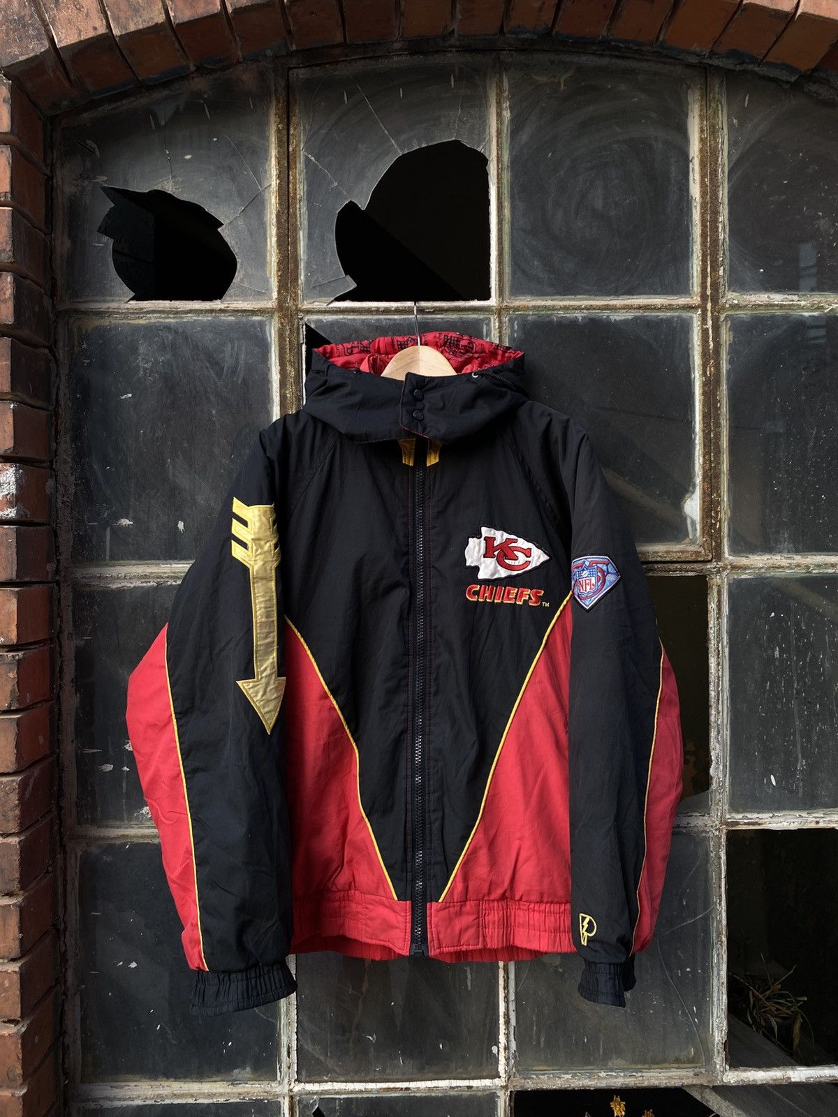 NFL × Pro Player × Vintage Vintage NFL pro Player Kc Chiefs jacket Size US L / EU 52-54 / 3 - 2 Thumbnail