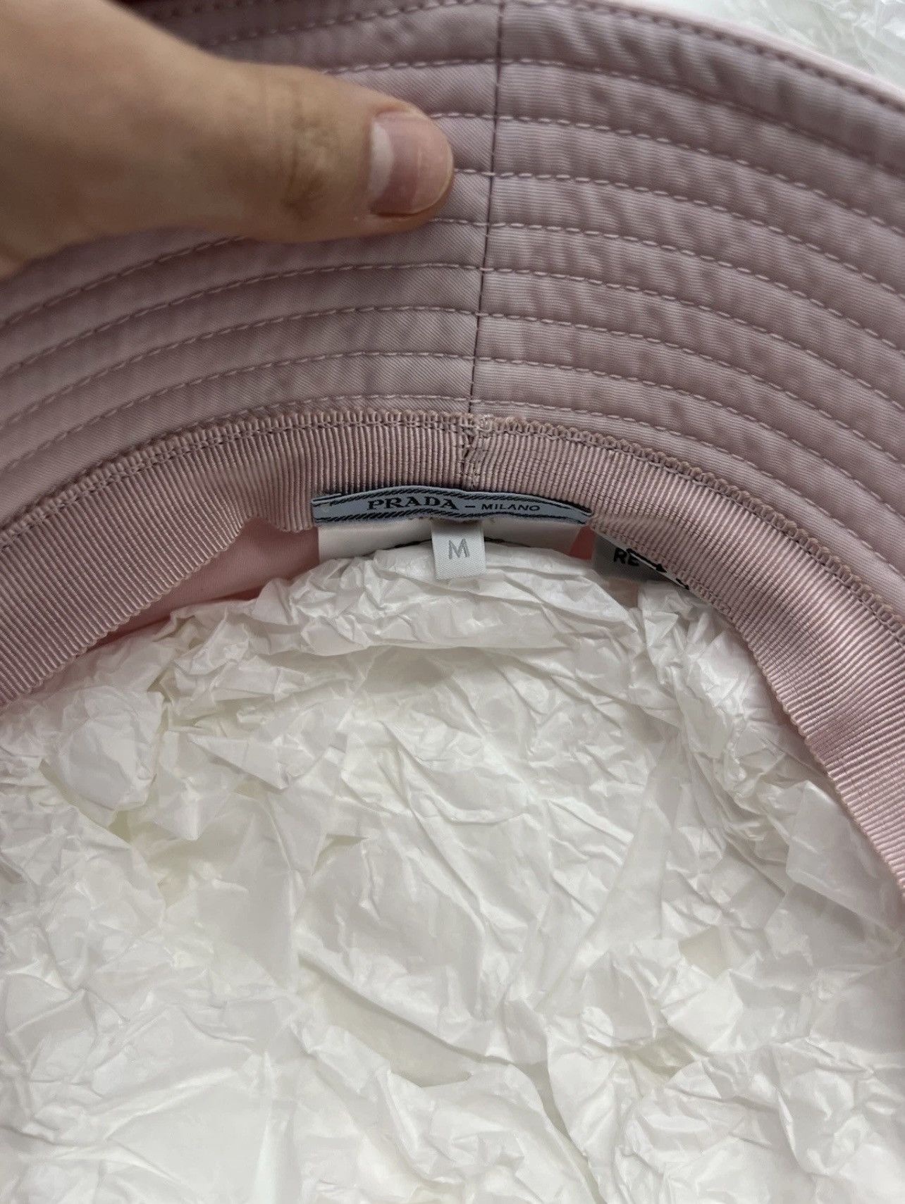 Prada Brand New Women’s Prada Buckle Hat Pink Size M RRP $700 Size ONE SIZE - 2 Thumbnail
