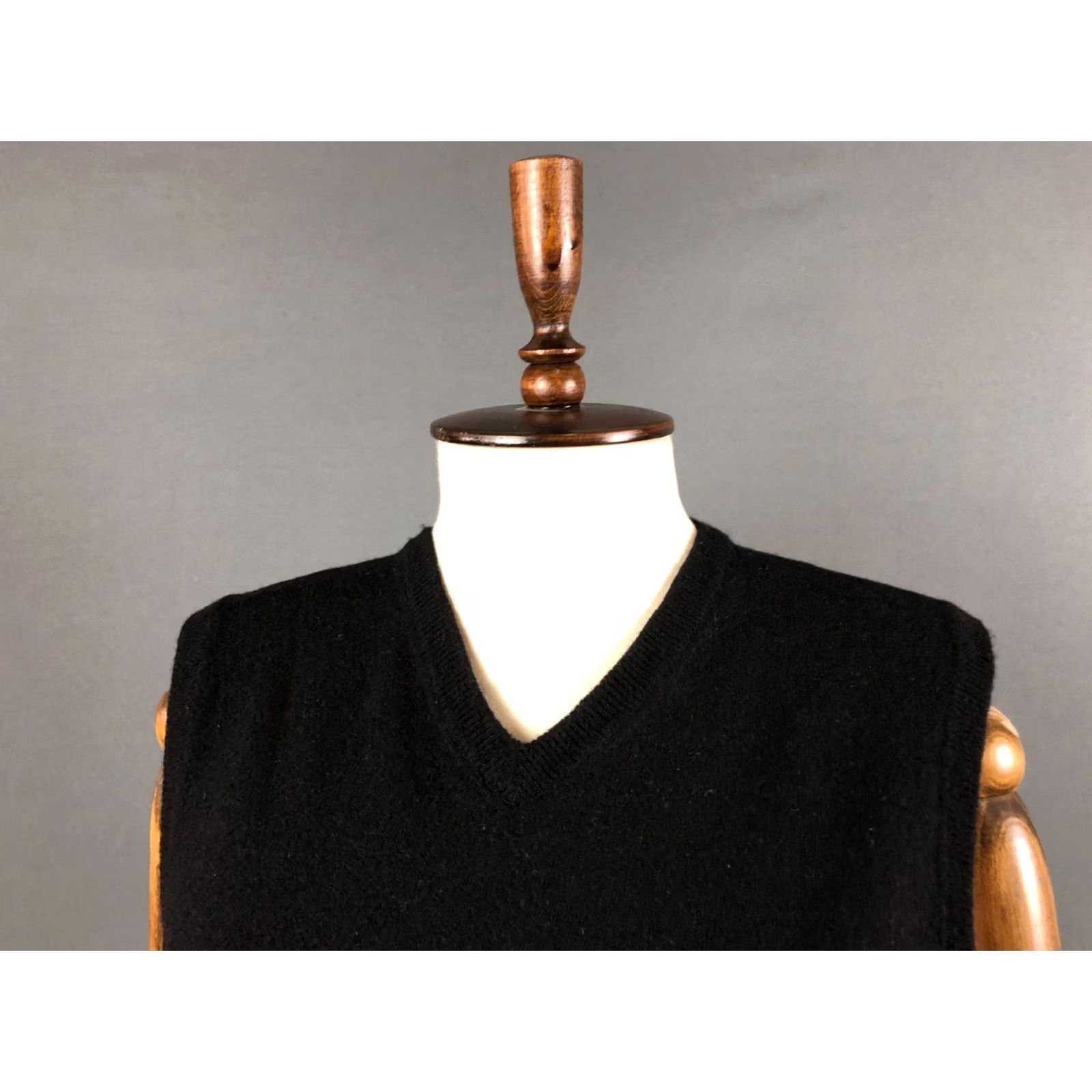 Footjoy FootJoy Women's Vest M Black Wool Casual Golf Vest Size M / US 6-8 / IT 42-44 - 7 Thumbnail