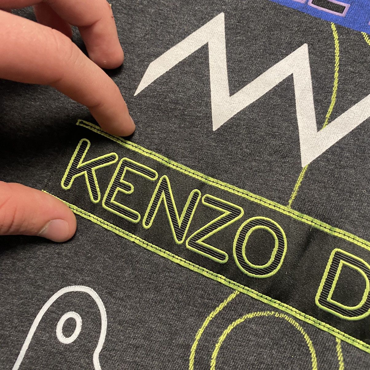 Kenzo Luxury Kenzo Big Logo Streetwear y2k Japanese tee Size US S / EU 44-46 / 1 - 6 Thumbnail