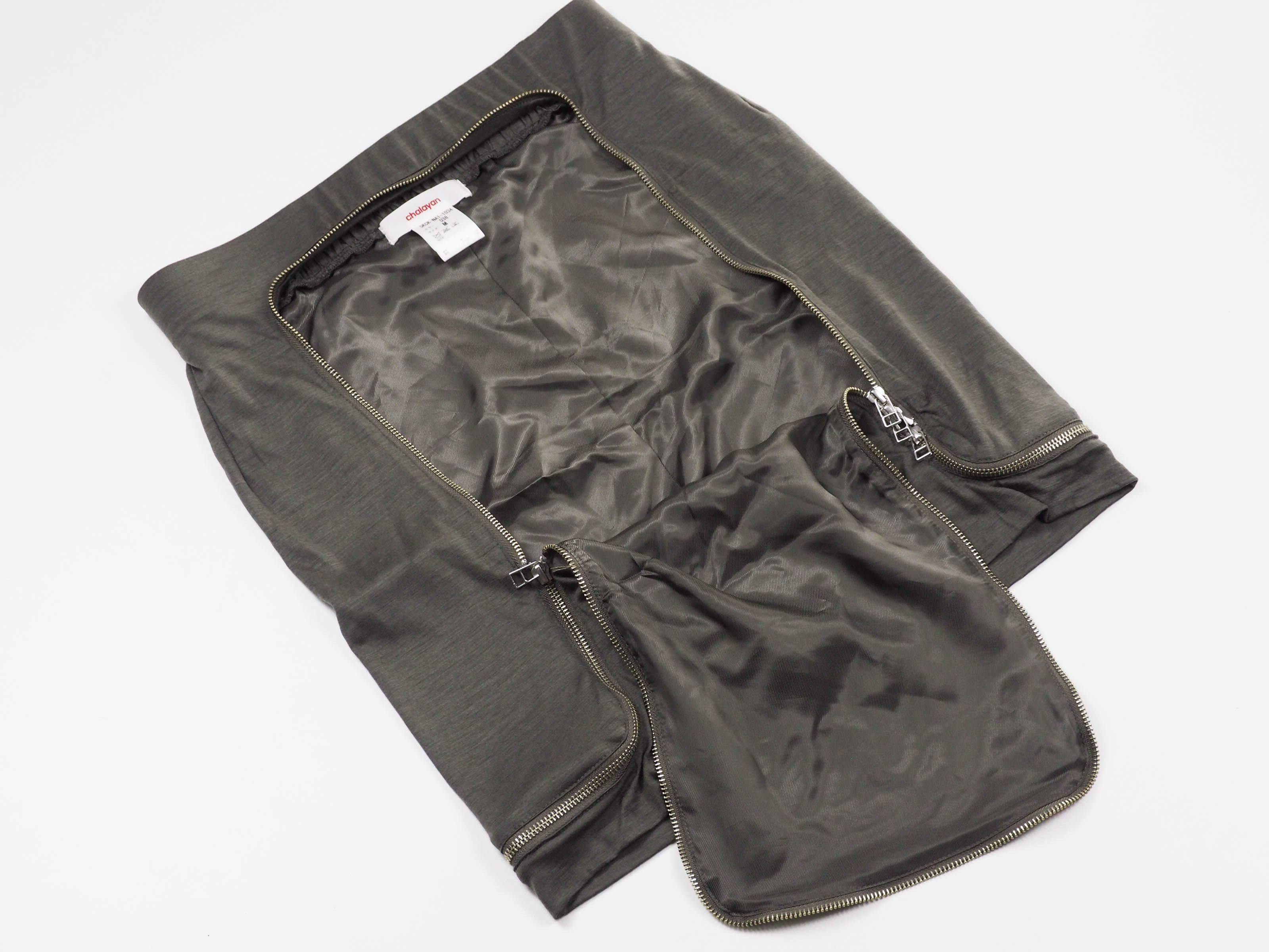Hussein Chalayan Hussein Chalayan zipper skirt 31-32” Size 31" - 2 Thumbnail