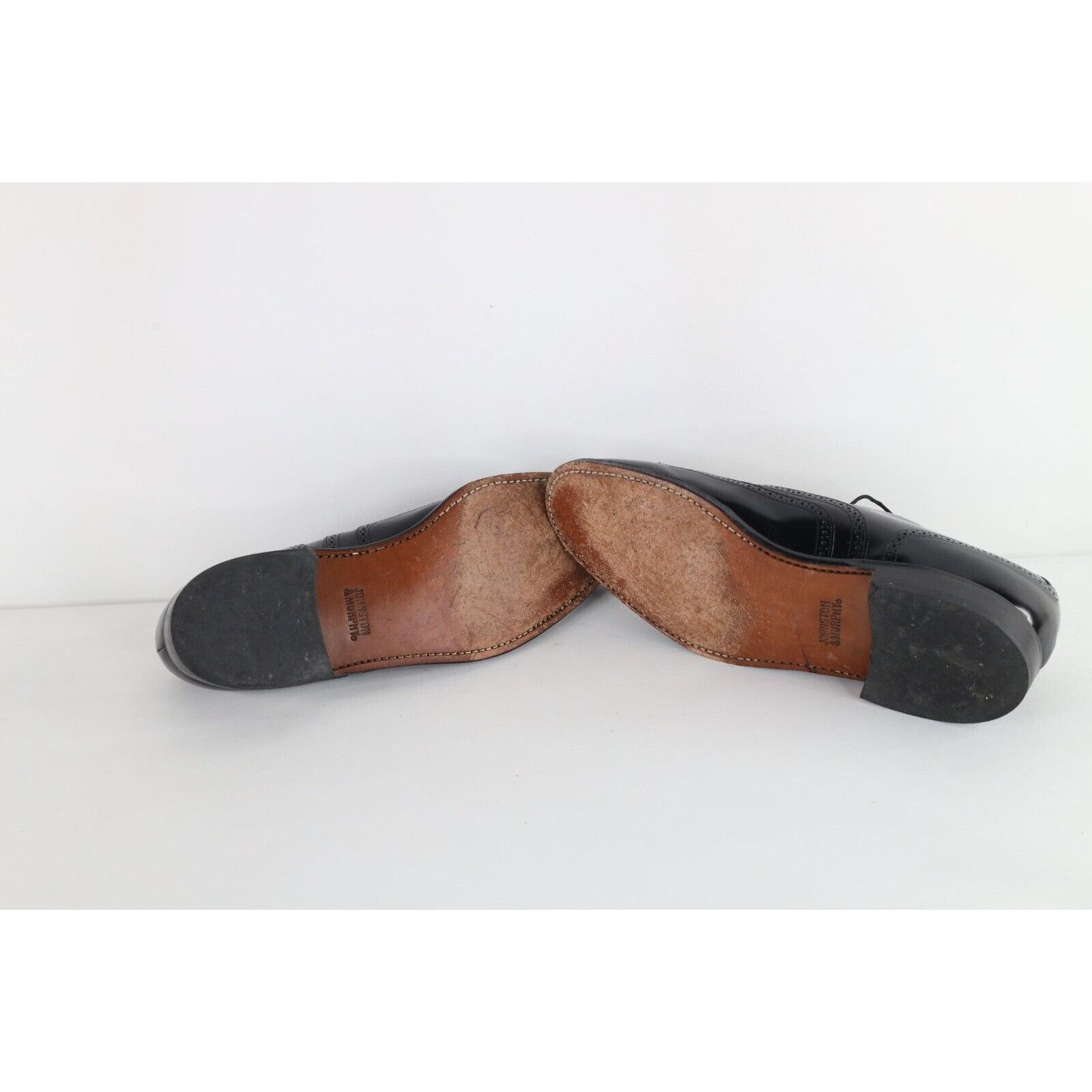 Johnston & Murphy × Vintage Vintage Johnston Murphy Leather Wingtips Oxford Dress Shoes Size US 11 / EU 44 - 10 Thumbnail