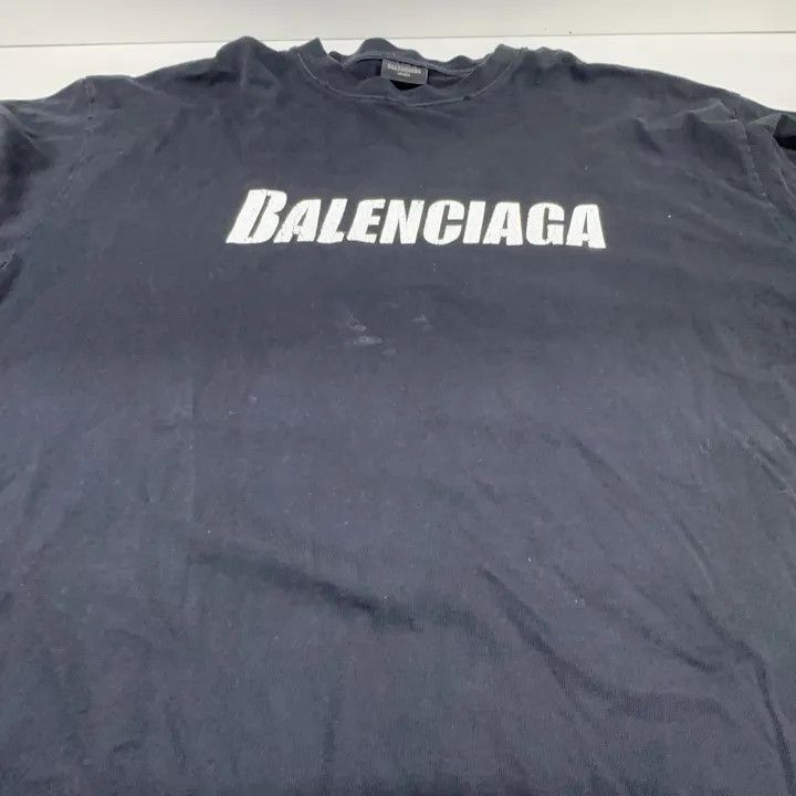Balenciaga Balenciaga Balenciaga Logo Short Sleeve TShirt -2507 Size US S / EU 44-46 / 1 - 5 Thumbnail
