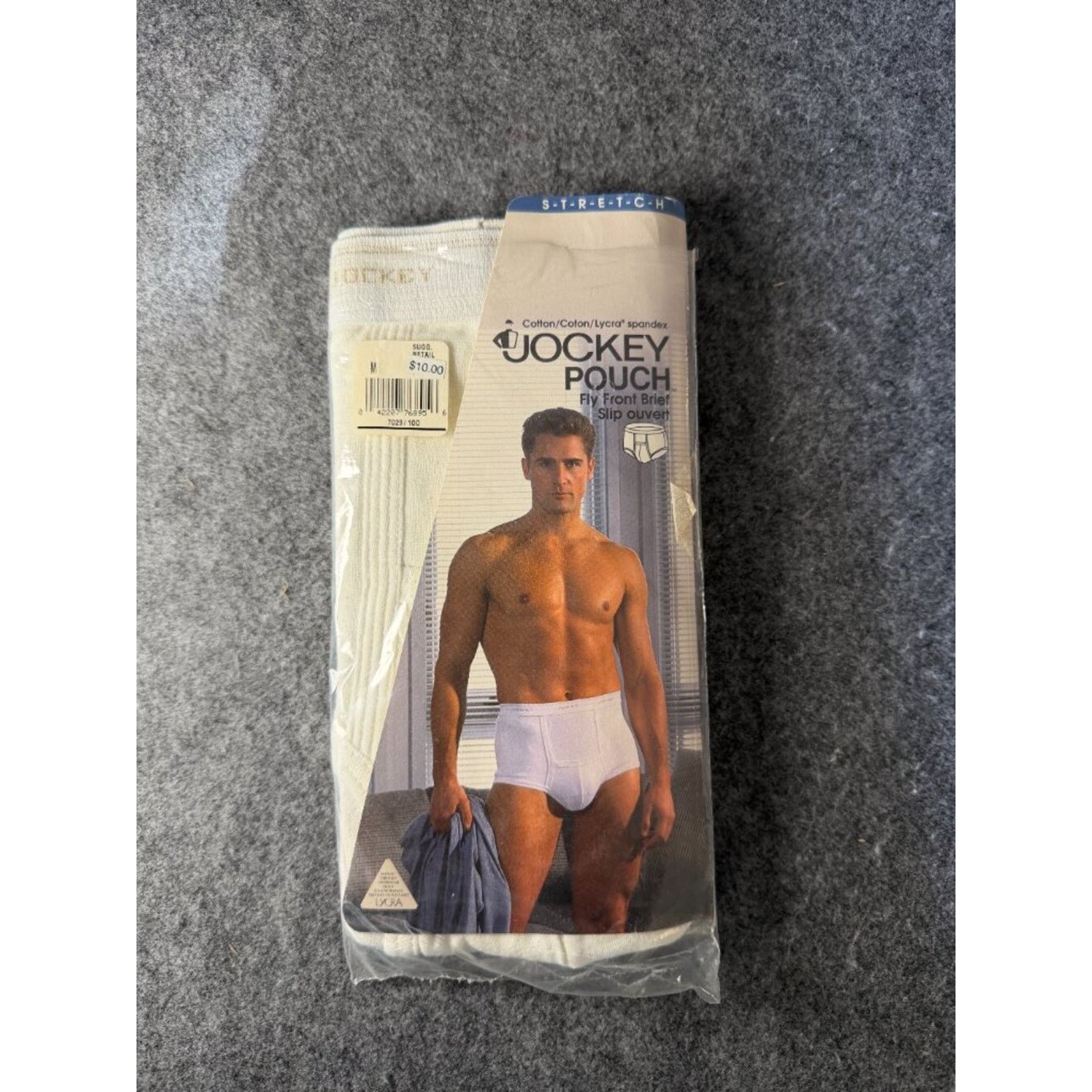 Jockey Jockey Pouch Fly Front Brief White Size Medium New Package Size 32 - 2 Thumbnail