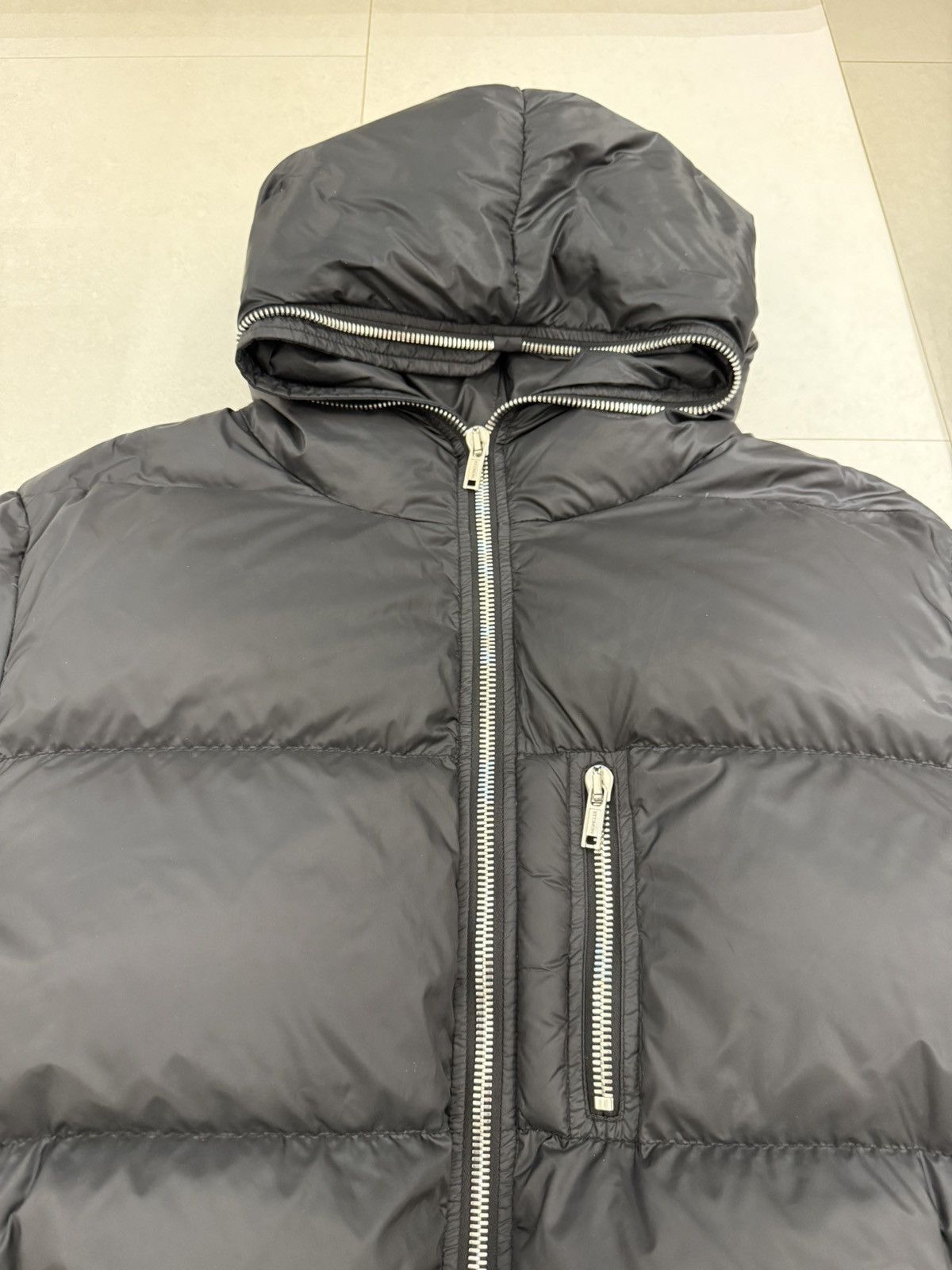 Moncler × Rick Owens Moncler x Rick Owens Cyclopic Long Down Jacket Black - 23FW Size US L / EU 52-54 / 3 - 2 Thumbnail