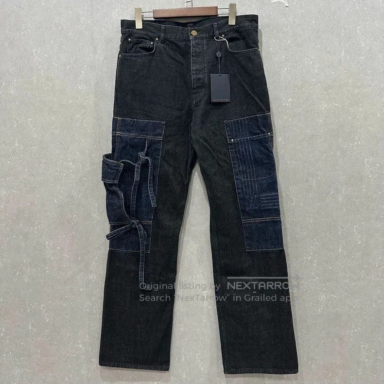 Louis Vuitton Louis Vuitton Bow Detail Denim Jeans. Size US 32 / EU 48 - 1 Thumbnail