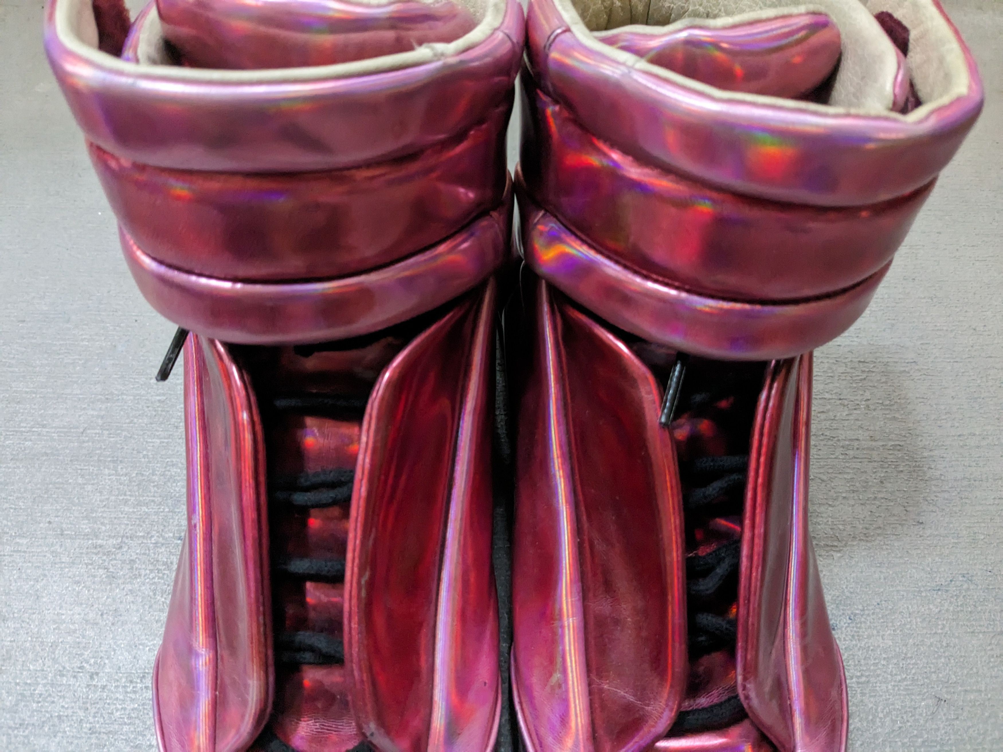 Maison Margiela Maison Margiela Future High Tops Red Black Size 8 41 Size US 8 / EU 41 - 4 Thumbnail