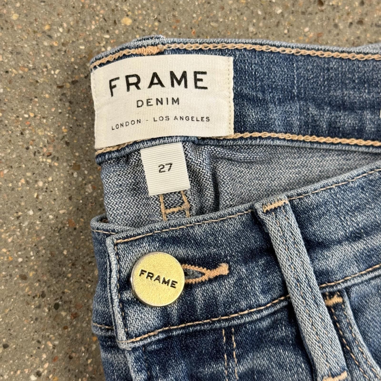 Frame Frame Denim Le Skinny de Jeanne - 27 Size 27" / US 4 / IT 40 - 1 Thumbnail
