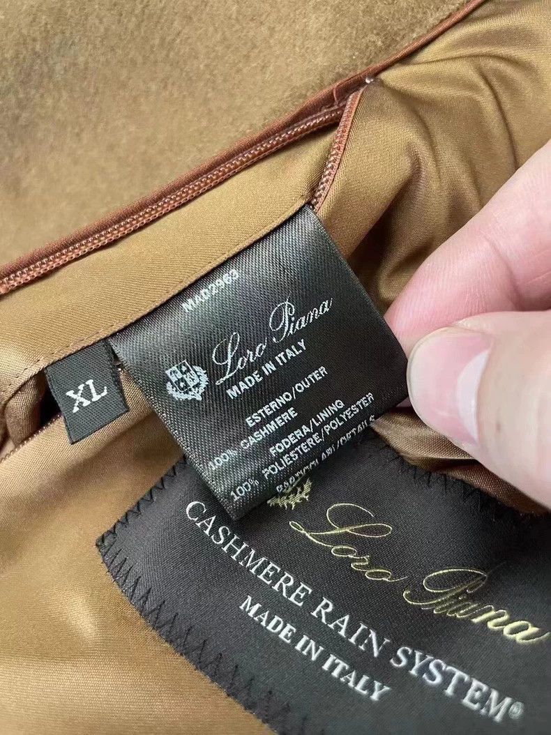 Loro Piana LORO PIANA Men's cashmere coat Size US XL / EU 56 / 4 - 6 Thumbnail