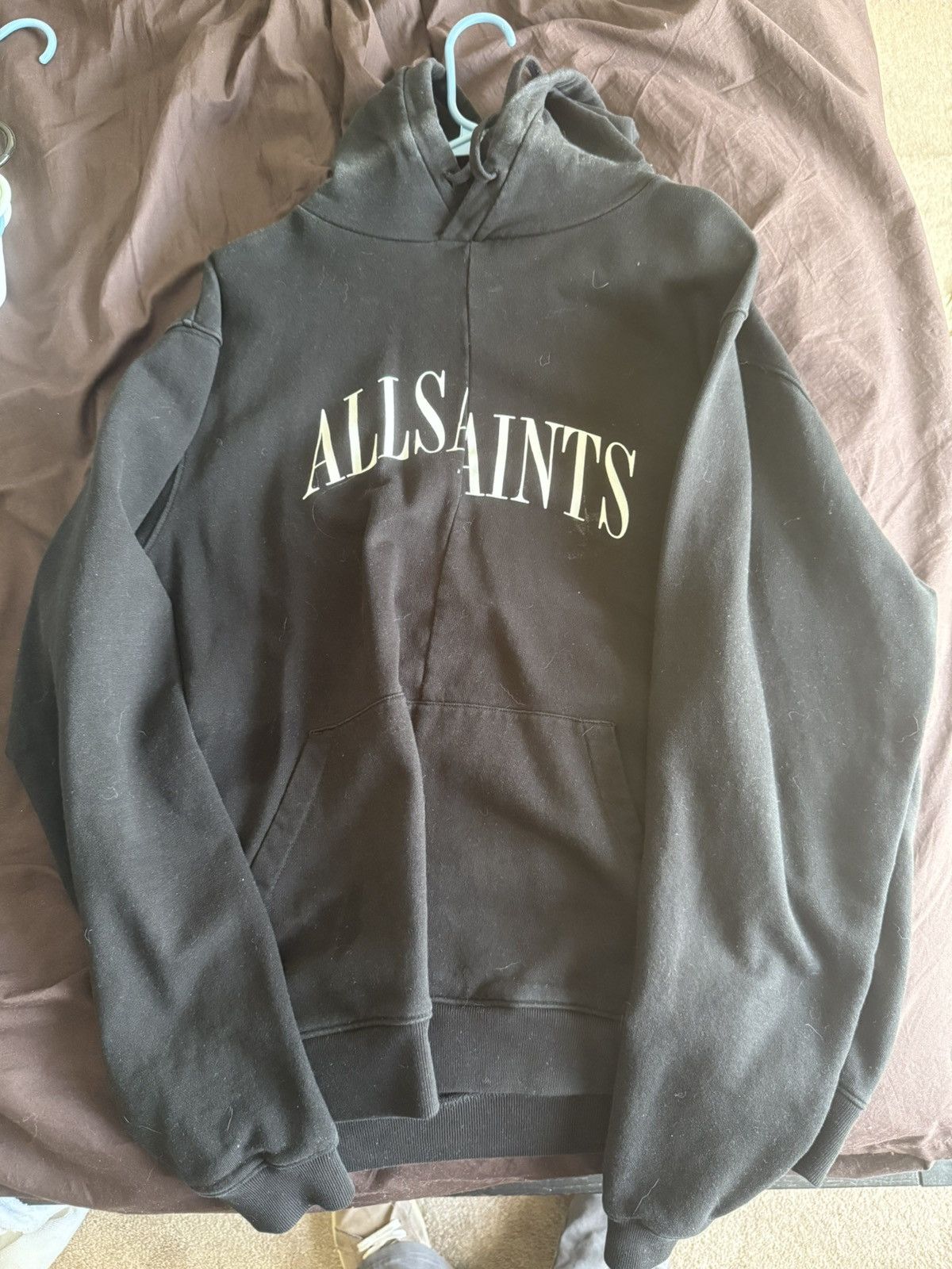 Allsaints All Saints Drop Out Split logo Hoodie Size US M / EU 48-50 / 2 - 1 Thumbnail