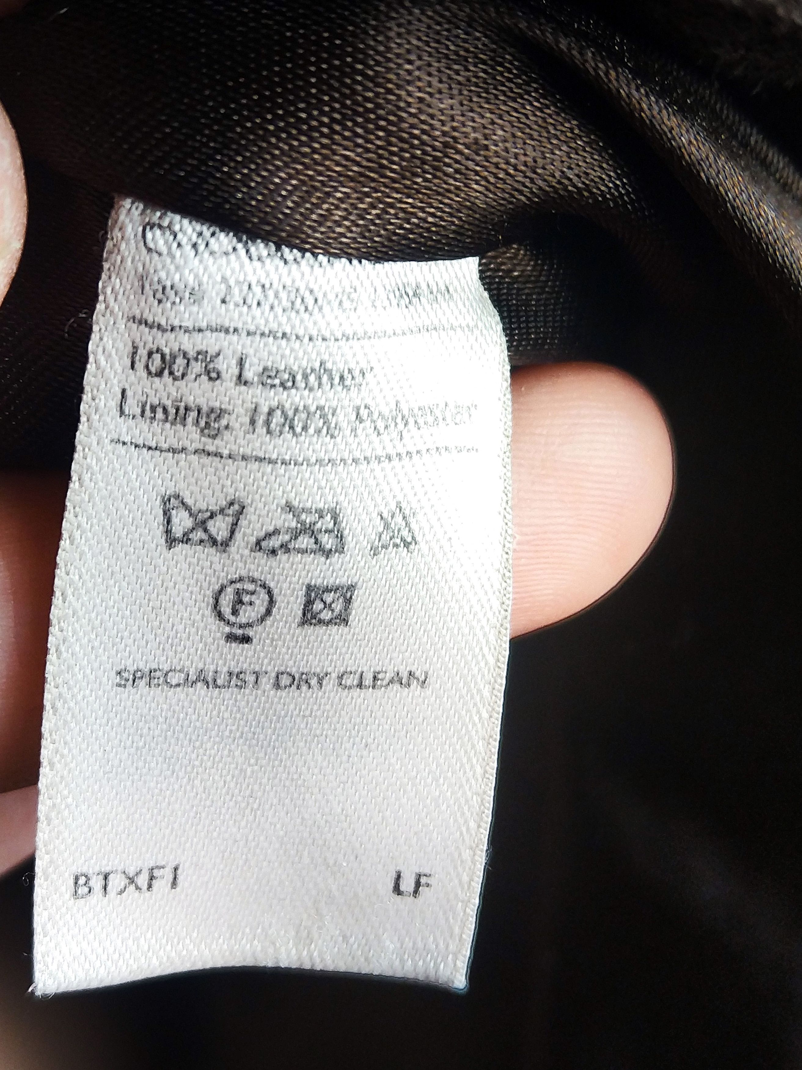 Other Vintage 90s Italian brown leather biker jacket Size US S / EU 44-46 / 1 - 21 Thumbnail