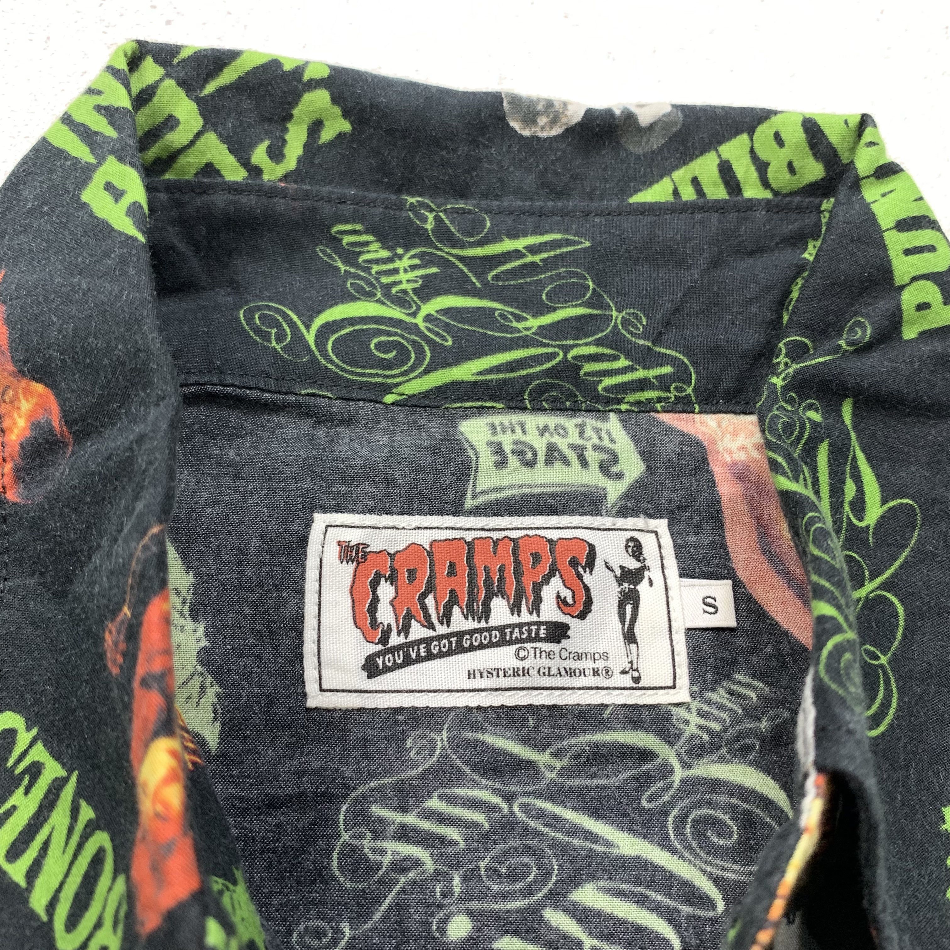 Hysteric Glamour Hysteric Glamour The Cramps Button Up Shirt L/S Size US S / EU 44-46 / 1 - 6 Thumbnail