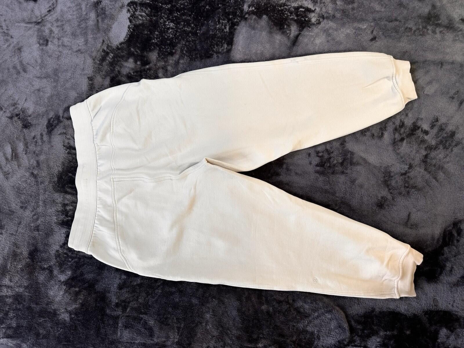 Lululemon Lululemon Scuba High-Rise Women’s Sz 12 Ivory Joggers Size 34" / US 12 / IT 48 - 3 Thumbnail