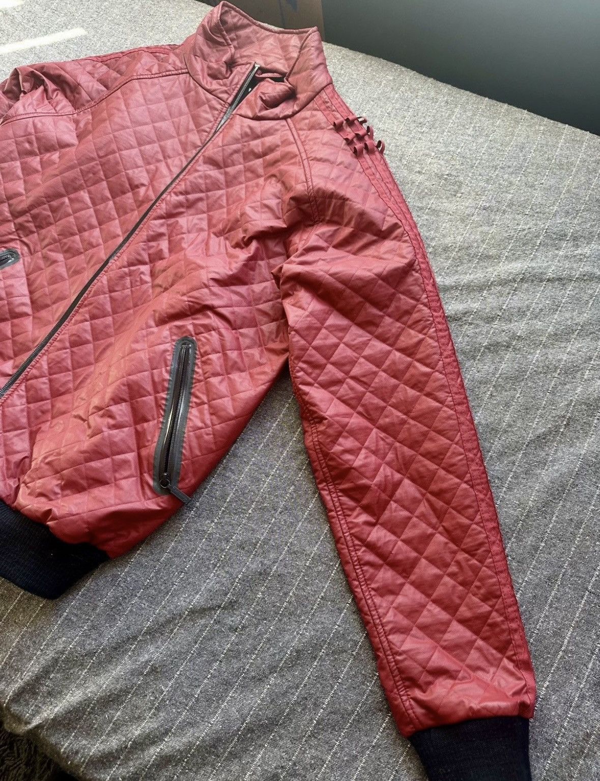 Barbour Adidas x Barbour Roubarb Jacket Red Size US XXL / EU 58 / 5 - 4 Thumbnail