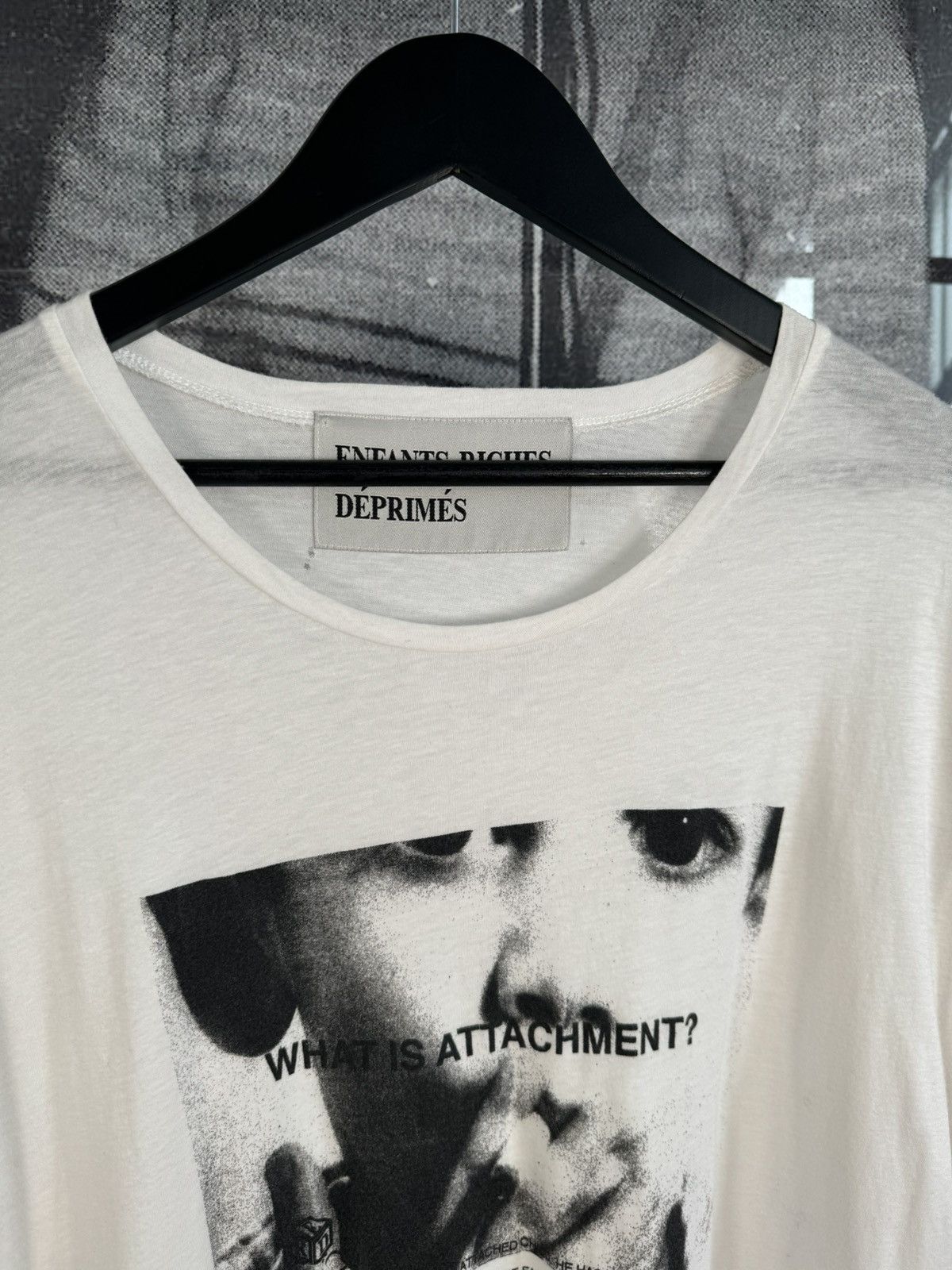 Enfants Riches Deprimes 🚭 ERD GRAIL🚭 SPRING/SUMMER 2018 “WHAT IS ATTACHMENT?” TEE Size US XL / EU 56 / 4 - 7 Thumbnail
