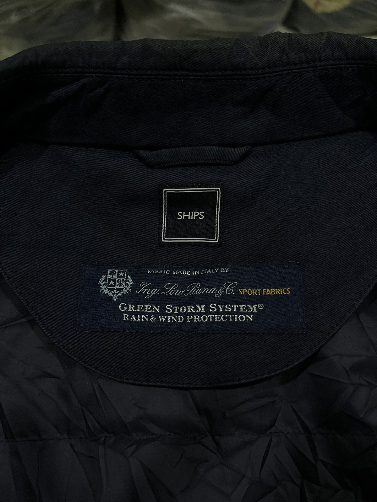 If Six Was Nine × Japanese Brand × Le Grande Bleu (L.G.B.) SHIP BUTTON UP LONG COAT/JACKET PUFFER LINING Size US M / EU 48-50 / 2 - 7 Thumbnail