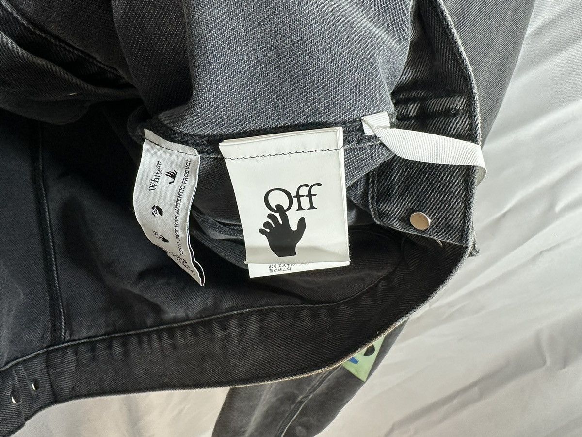 Off-White Off-White Denim Jacket Size US XL / EU 56 / 4 - 9 Thumbnail
