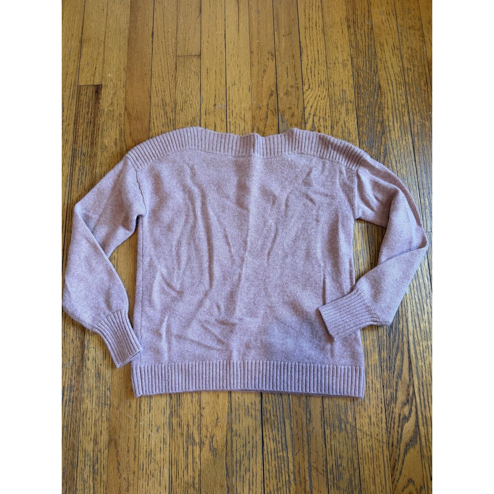 Other Garnet Hill Womens 100% Cashmere Sweater XS Pink Size XS / US 0-2 / IT 36-38 - 1 Thumbnail
