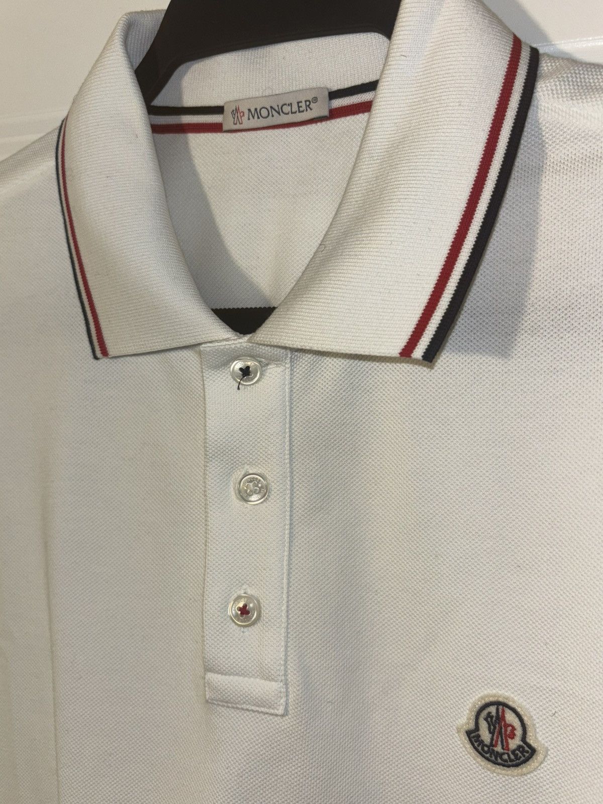 Moncler Moncler Polo Size US M / EU 48-50 / 2 - 2 Thumbnail