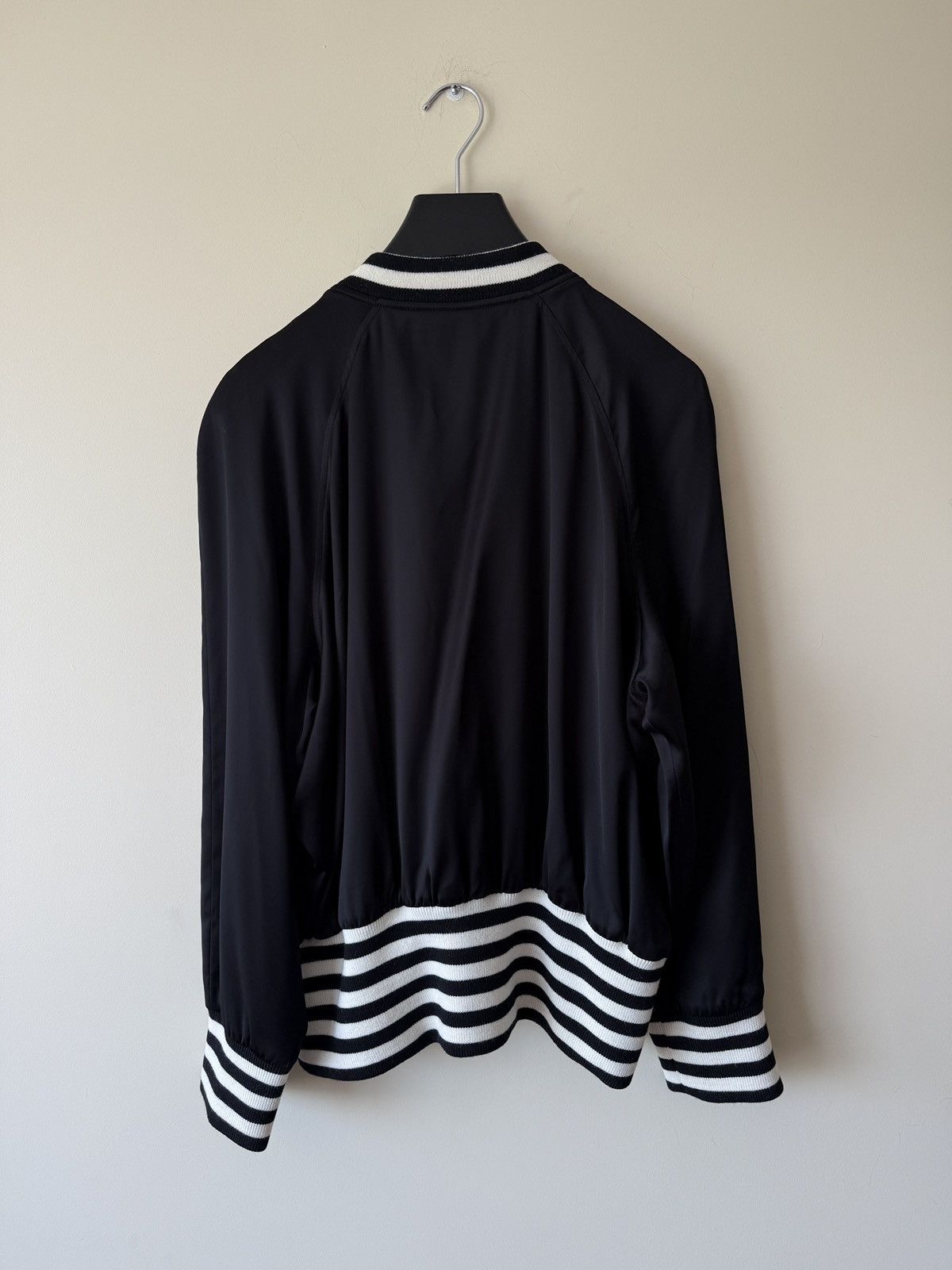 Celine × Hedi Slimane Celine Teddy Bomber Silk Studded Leather Palm Tree Size US M / EU 48-50 / 2 - 4 Thumbnail