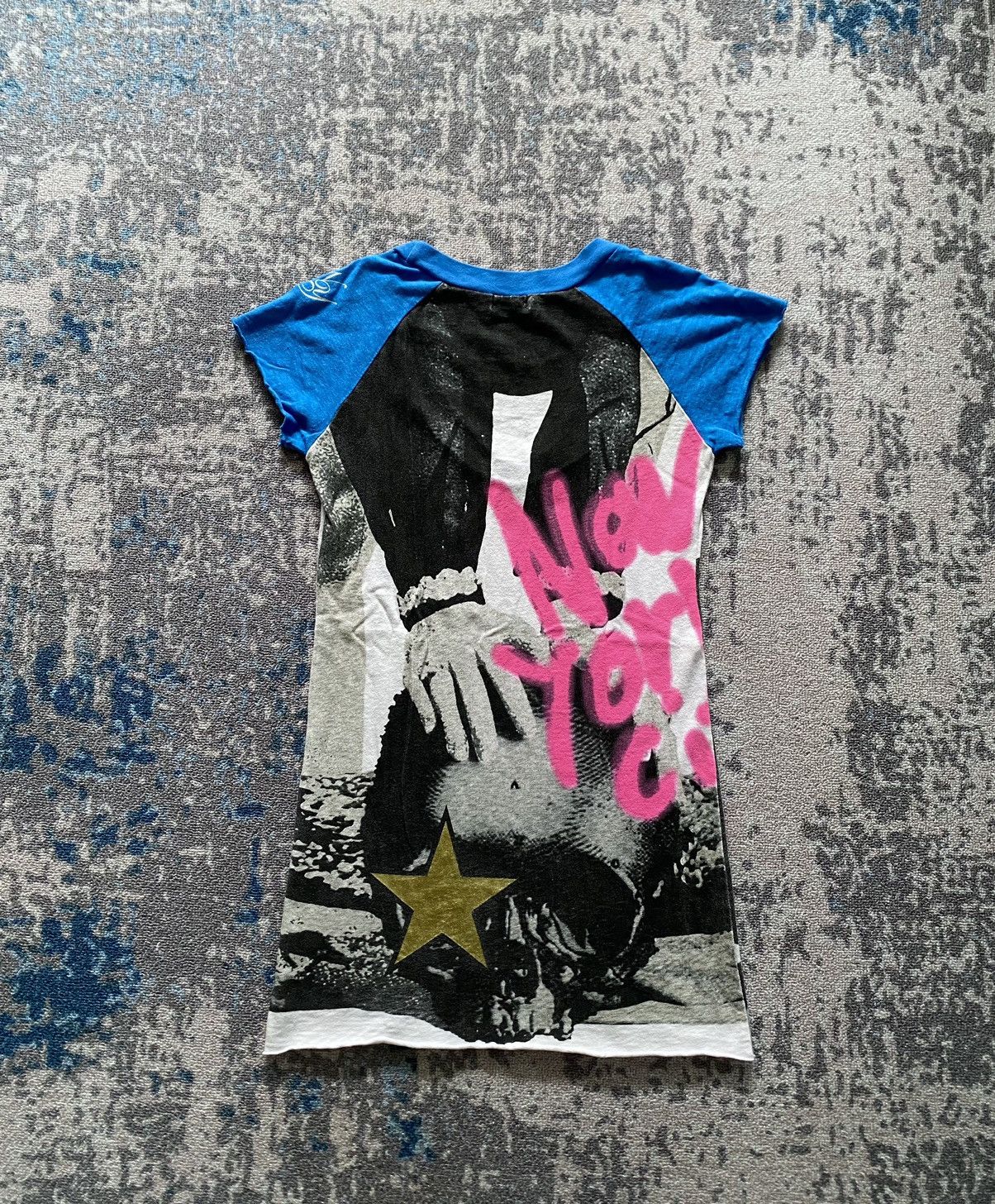 If Six Was Nine × Japanese Brand × Le Grande Bleu (L.G.B.) Y2K Japanes Glad News Newyork City Size M / US 6-8 / IT 42-44 - 2 Thumbnail