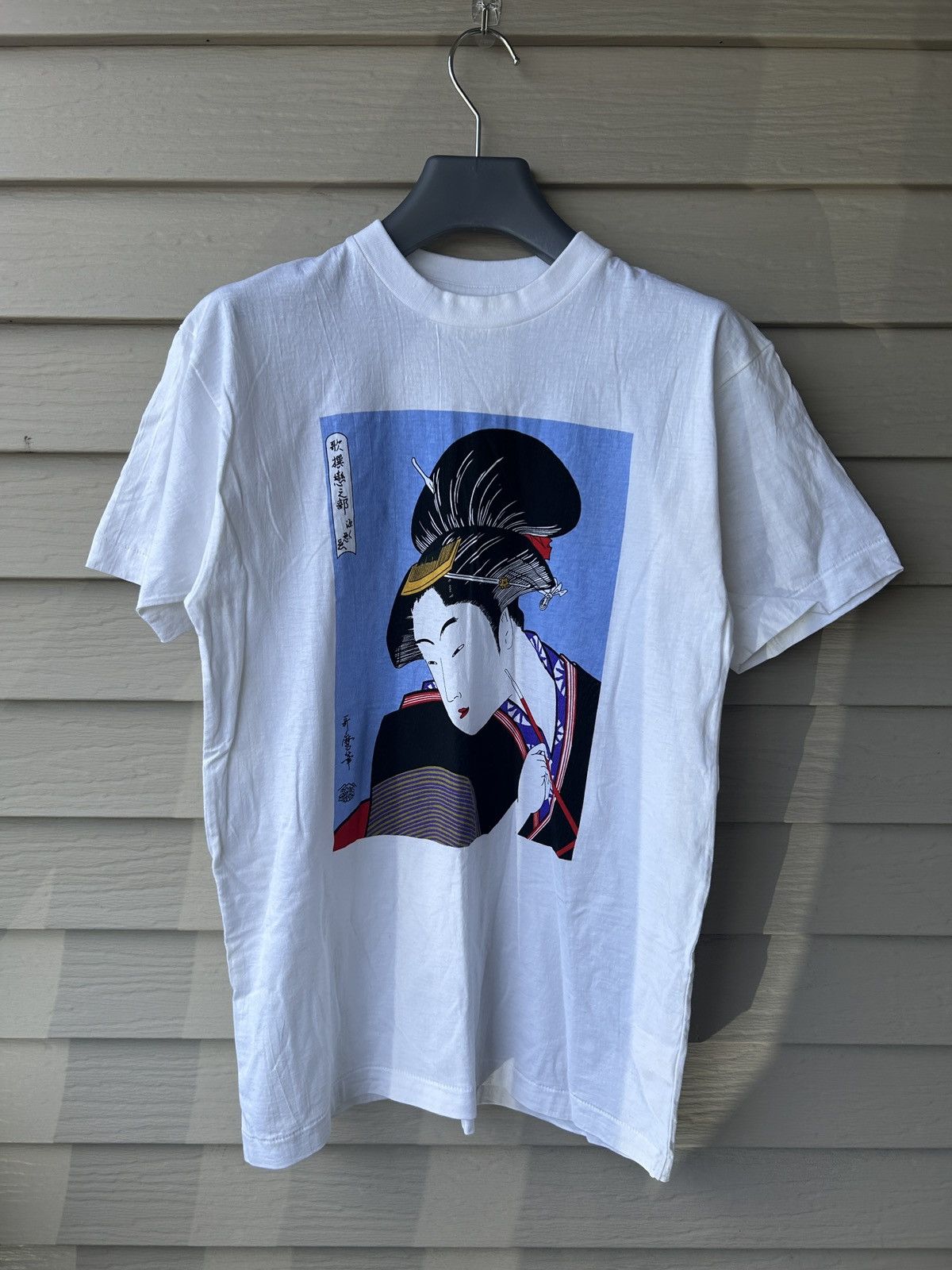 Japanese Brand × Vintage Vintage Japanese or Chinese Tourist Graphic Tee Size US L / EU 52-54 / 3 - 1 Thumbnail