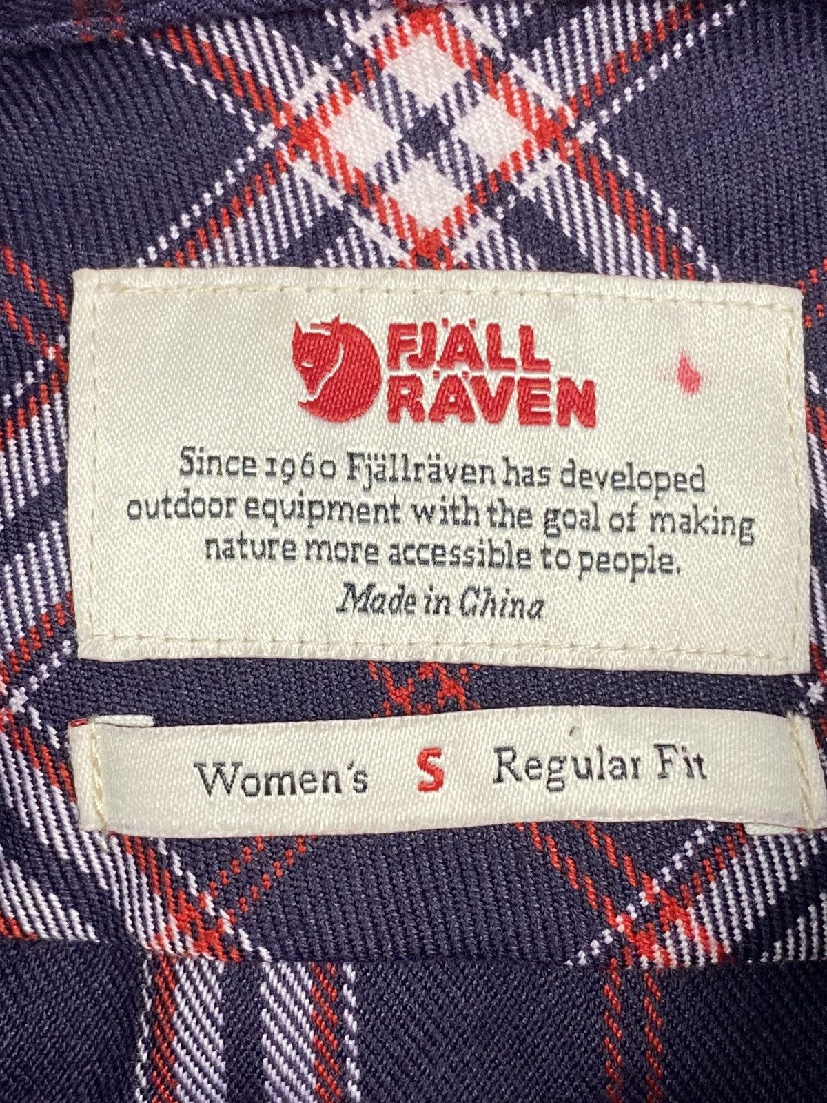 Fjallraven Fjallraven Outdoor Checkered Button Up Shirt Size S / US 4 / IT 40 - 11 Thumbnail