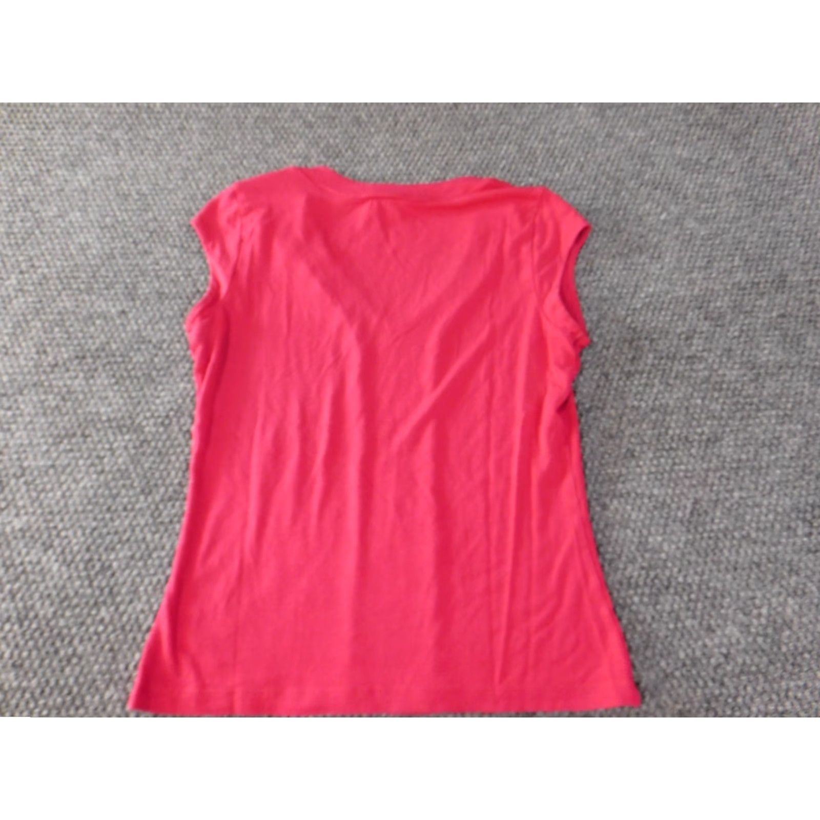 Ann Taylor Ann Taylor Loft Blouse XS Women Pink Round Neck Sleeveless Pullover Modal Stretch Casual Top Size XS / US 0-2 / IT 36-38 - 6 Thumbnail