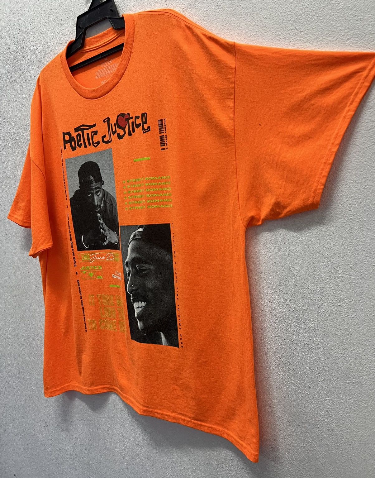 Band Tees × Rap Tees 2Pac Poetic Justice Graphic CHEMISTRY POETIC JUSTICE SHIRT Size US XXL / EU 58 / 5 - 4 Thumbnail
