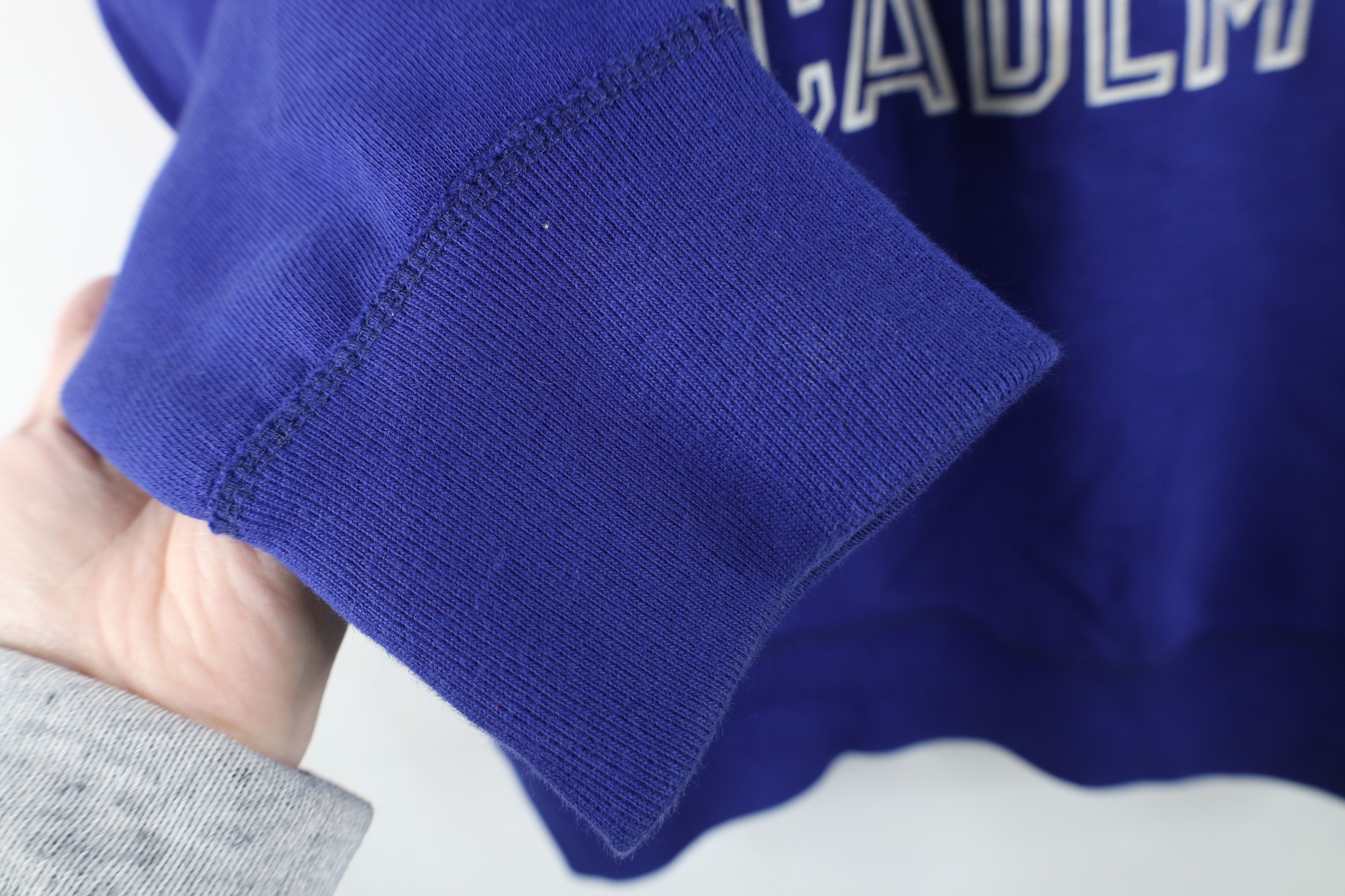Ralph Lauren Vintage Ralph Lauren Academy Crest Crewneck Sweatshirt Blue Size US XL / EU 56 / 4 - 11 Thumbnail