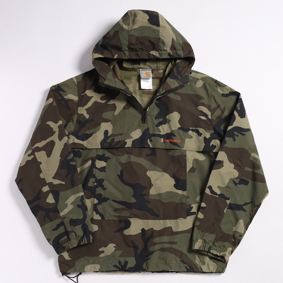 Carhartt Carhartt Camo Nylon Jacket Camouflage Anorak Green Size US M / EU 48-50 / 2 - 1 Thumbnail