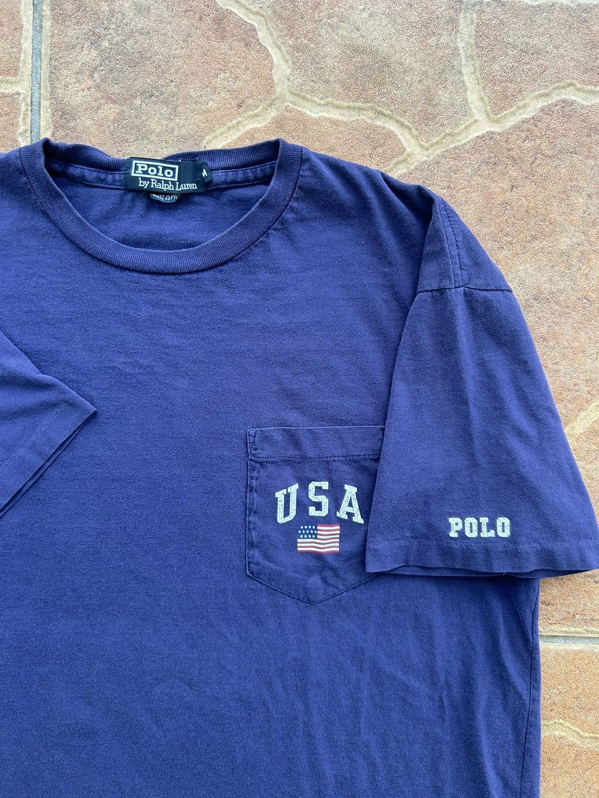 Polo Ralph Lauren × Vintage Vintage polo tshirt Size US M / EU 48-50 / 2 - 3 Thumbnail