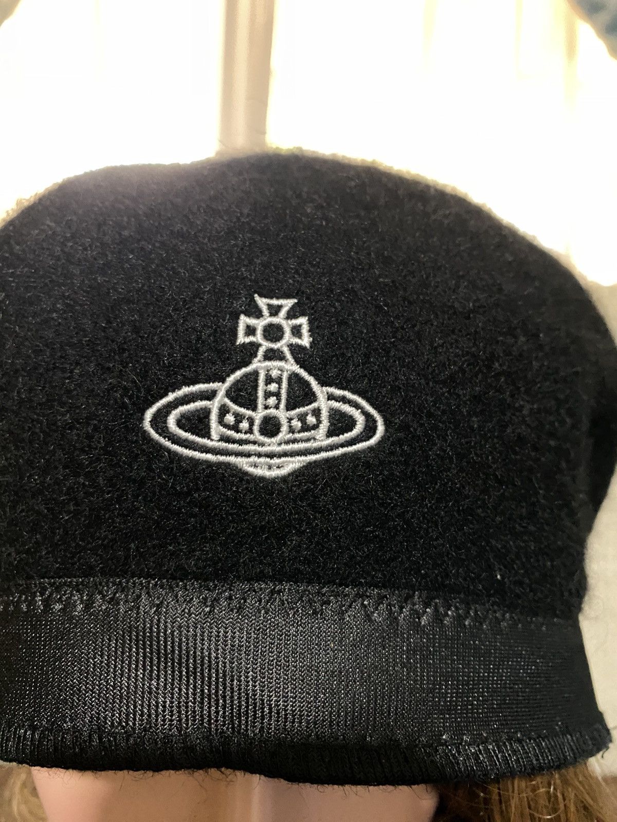 Vivienne Westwood Vivienne Westwood Iconic Embroidered Reversible Wool Hats Size ONE SIZE - 7 Thumbnail