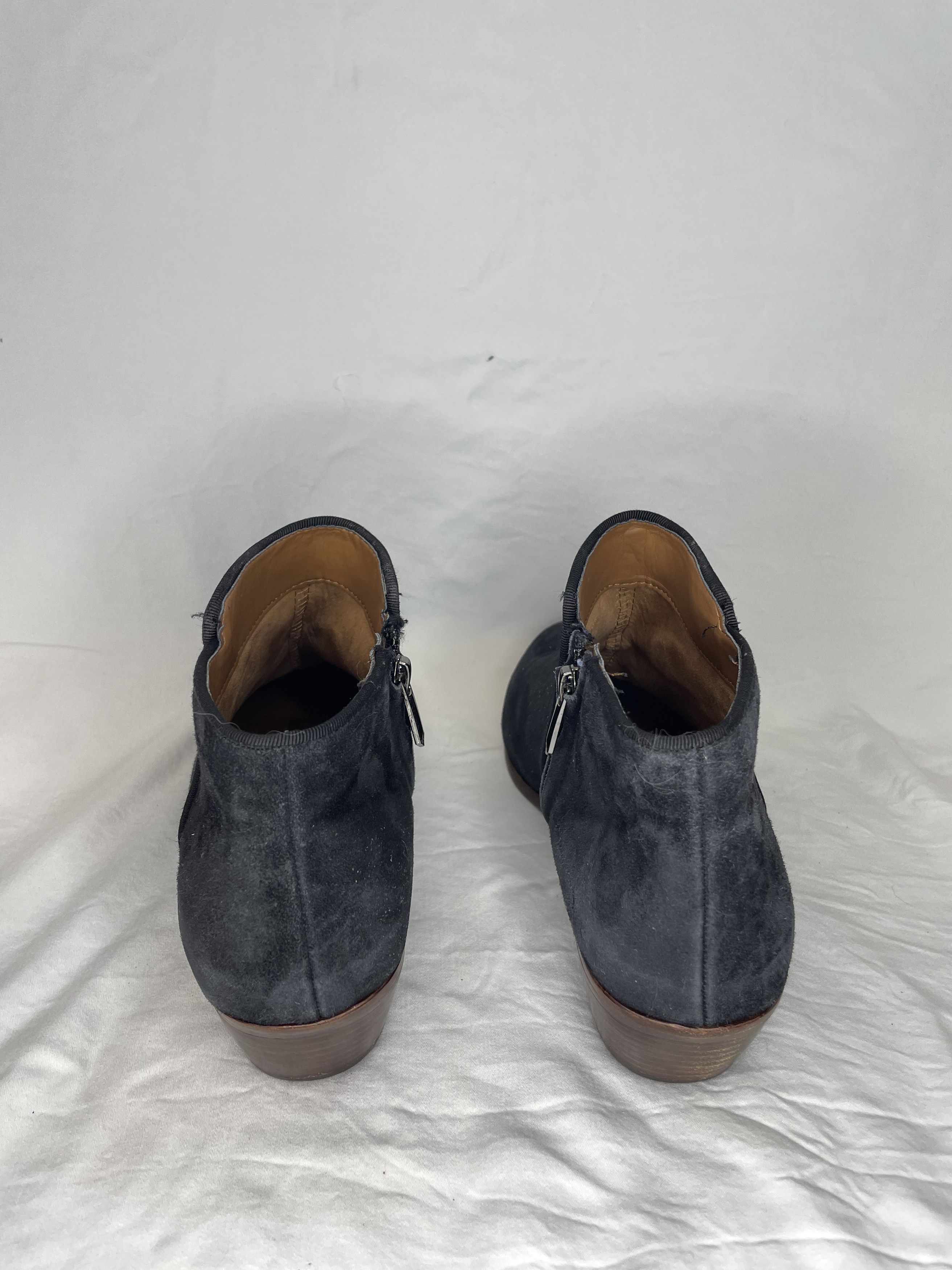 Sam Edelman Sam Edelman Petty Ankle Boots Size 8 Suede Leather Side Zip Size US 8 / IT 38 - 3 Thumbnail