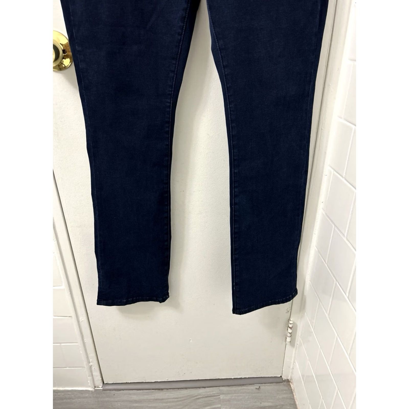 Vintage VINTAGE Lola Jeans Womens Jeans 34x32 Blue High Rise Straight Pockets YKK Size 34x32 Womens Size 24" / US 00 / IT 34 - 3 Thumbnail