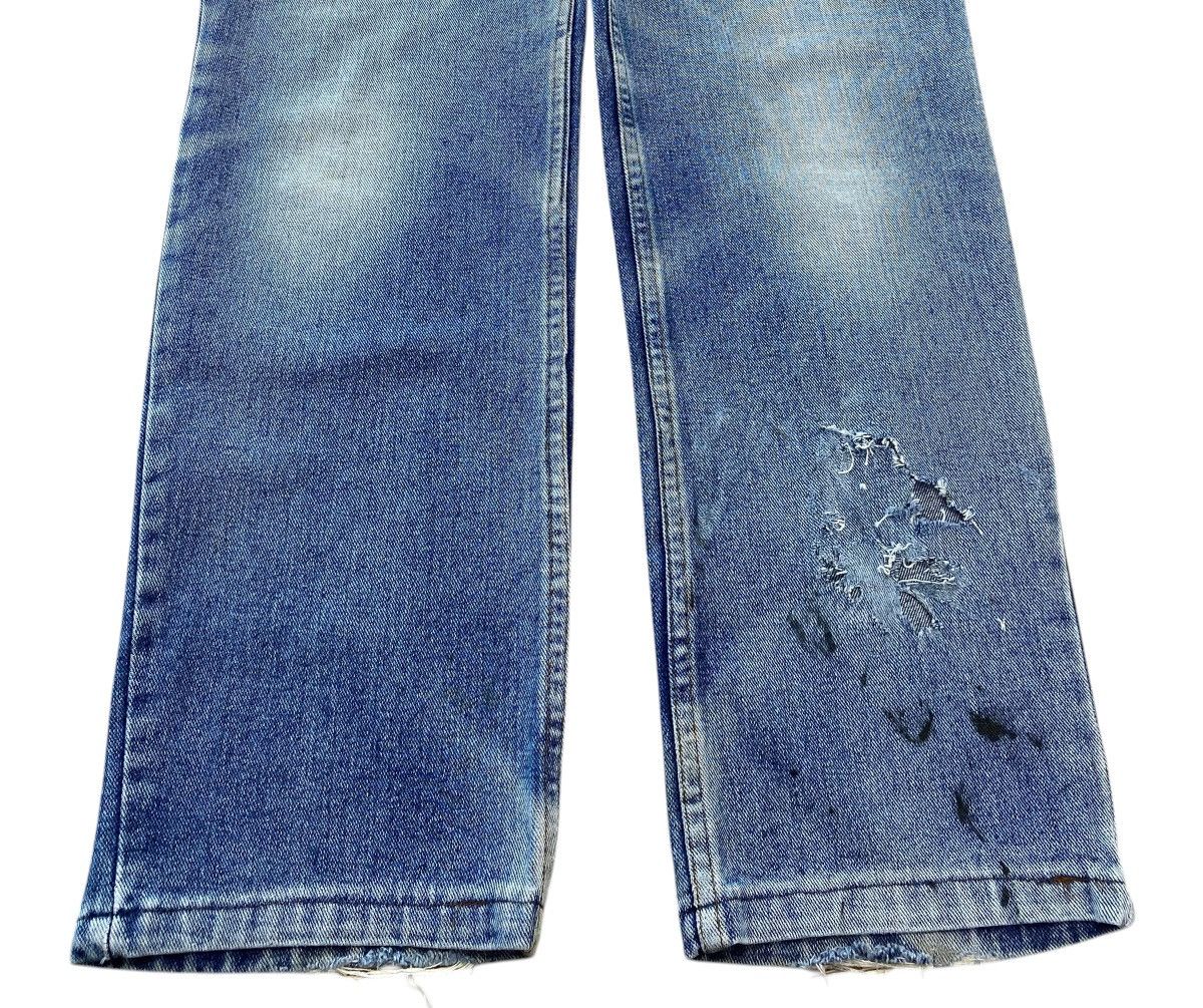 Japanese Brand Japanese Brand Faded Wash Whiskered Style Straight Leg Jeans Size US 30 / EU 46 - 5 Thumbnail