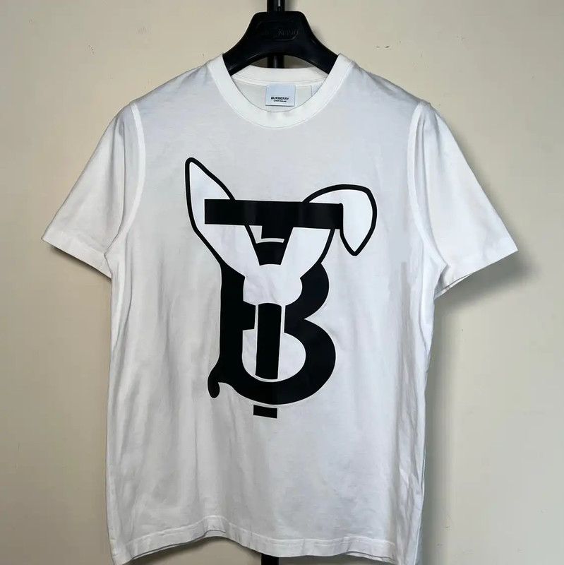 Burberry Burberry Men's Cotton T-Shirt with Logo Size US M / EU 48-50 / 2 - 1 Thumbnail