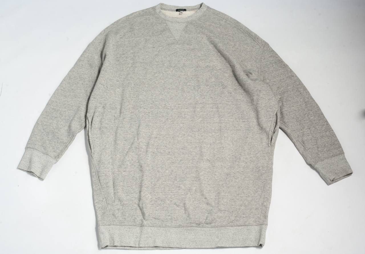 R13 R13 Grunge Sweatshirt Dress in Heather Size M / US 6-8 / IT 42-44 - 1 Thumbnail