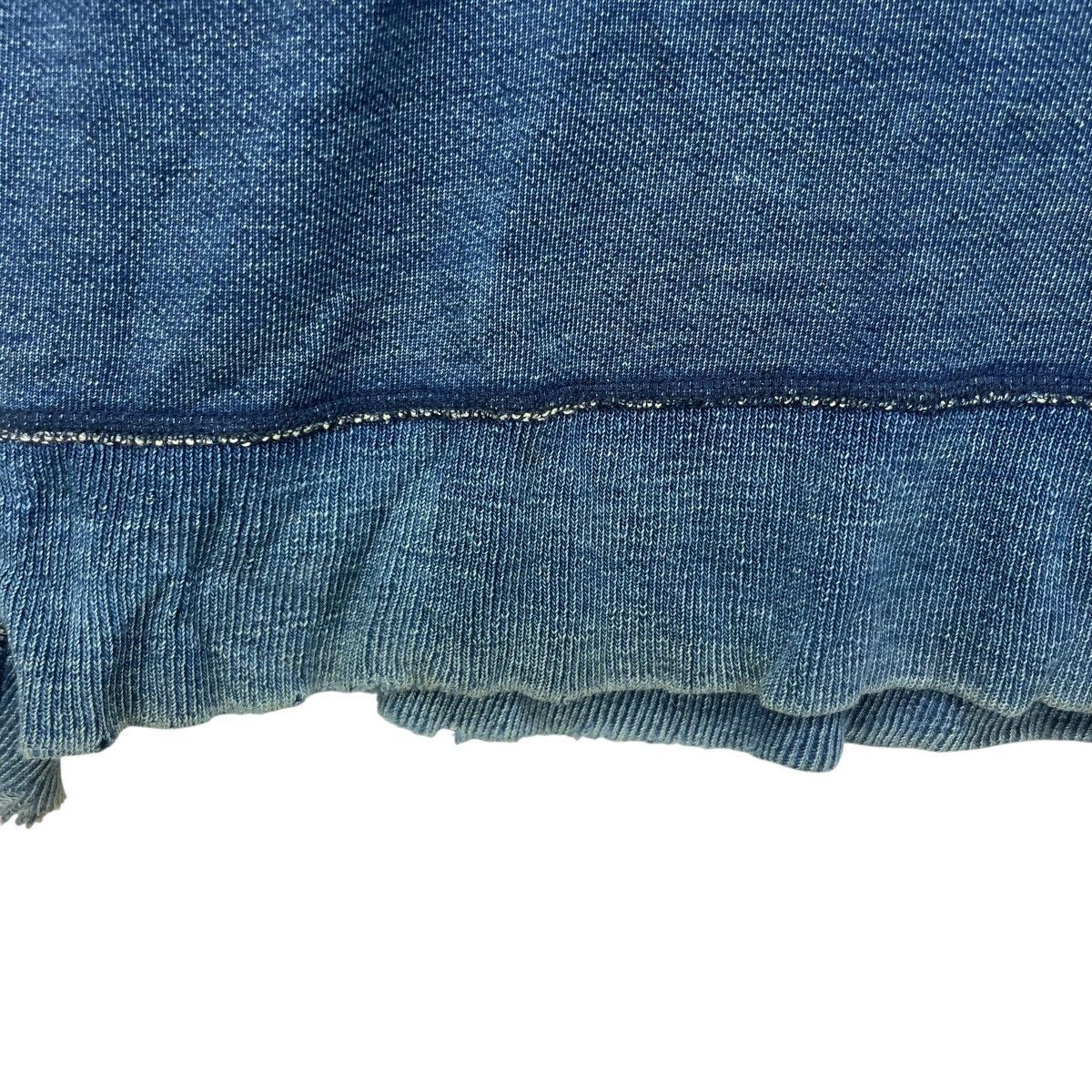 45rpm 💥Vintage Distressed Indigo Sweatshirt Pullover Crewneck Size US M / EU 48-50 / 2 - 6 Thumbnail