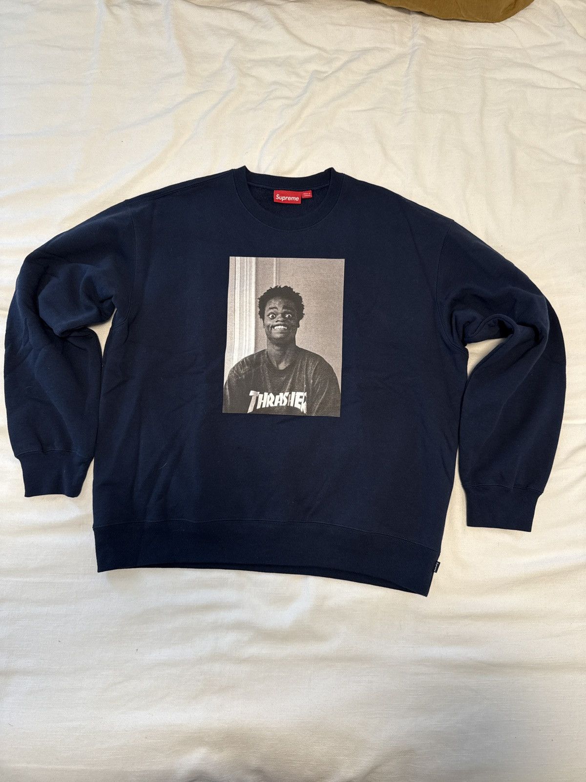 Supreme × Thrasher harold hunter crewneck sweatshirt Size US XL / EU 56 / 4 - 1 Thumbnail