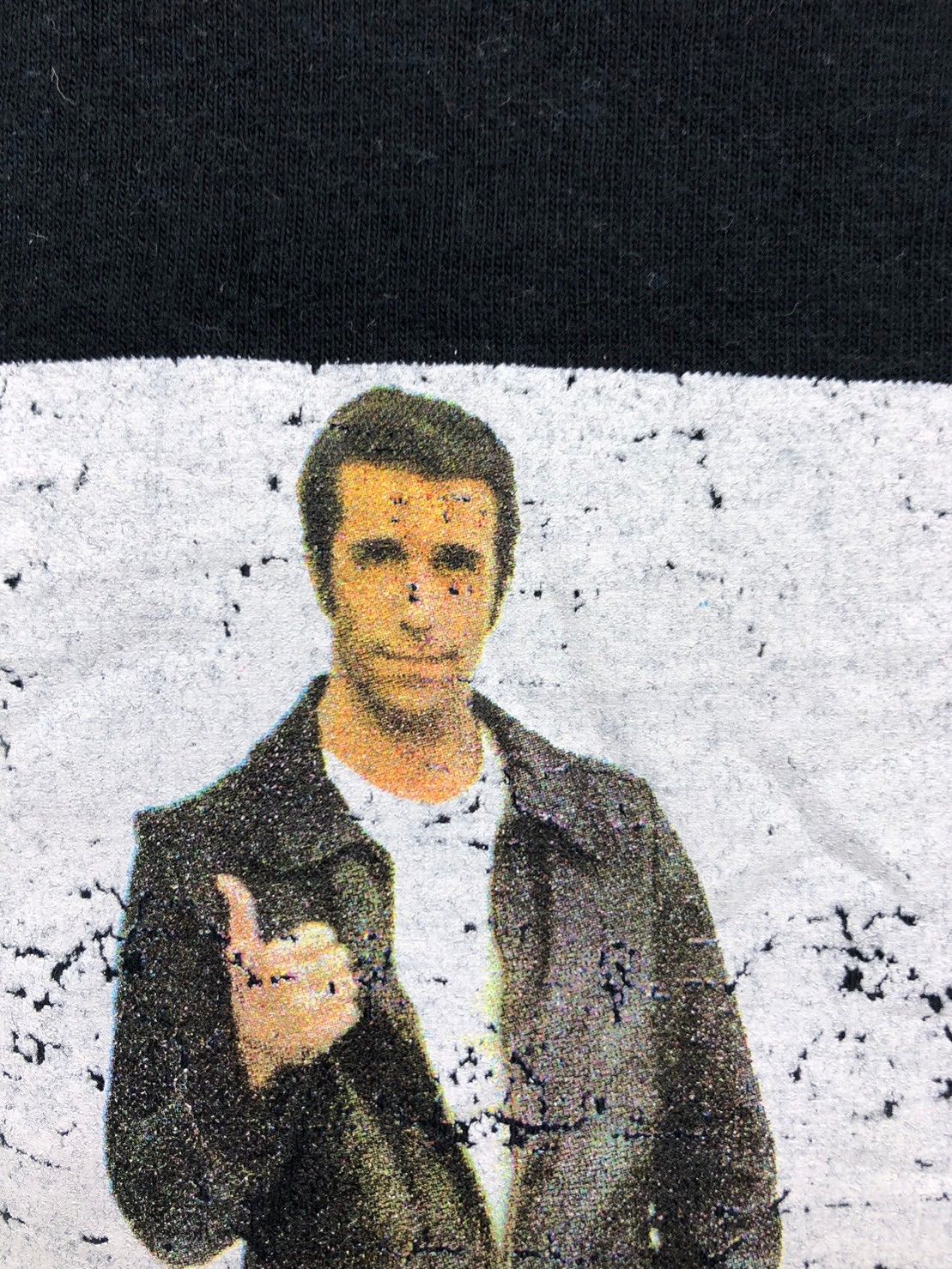 Vintage Vintage Happy Days Fonzie Aaayyyyy shirt BN Size US M / EU 48-50 / 2 - 4 Thumbnail