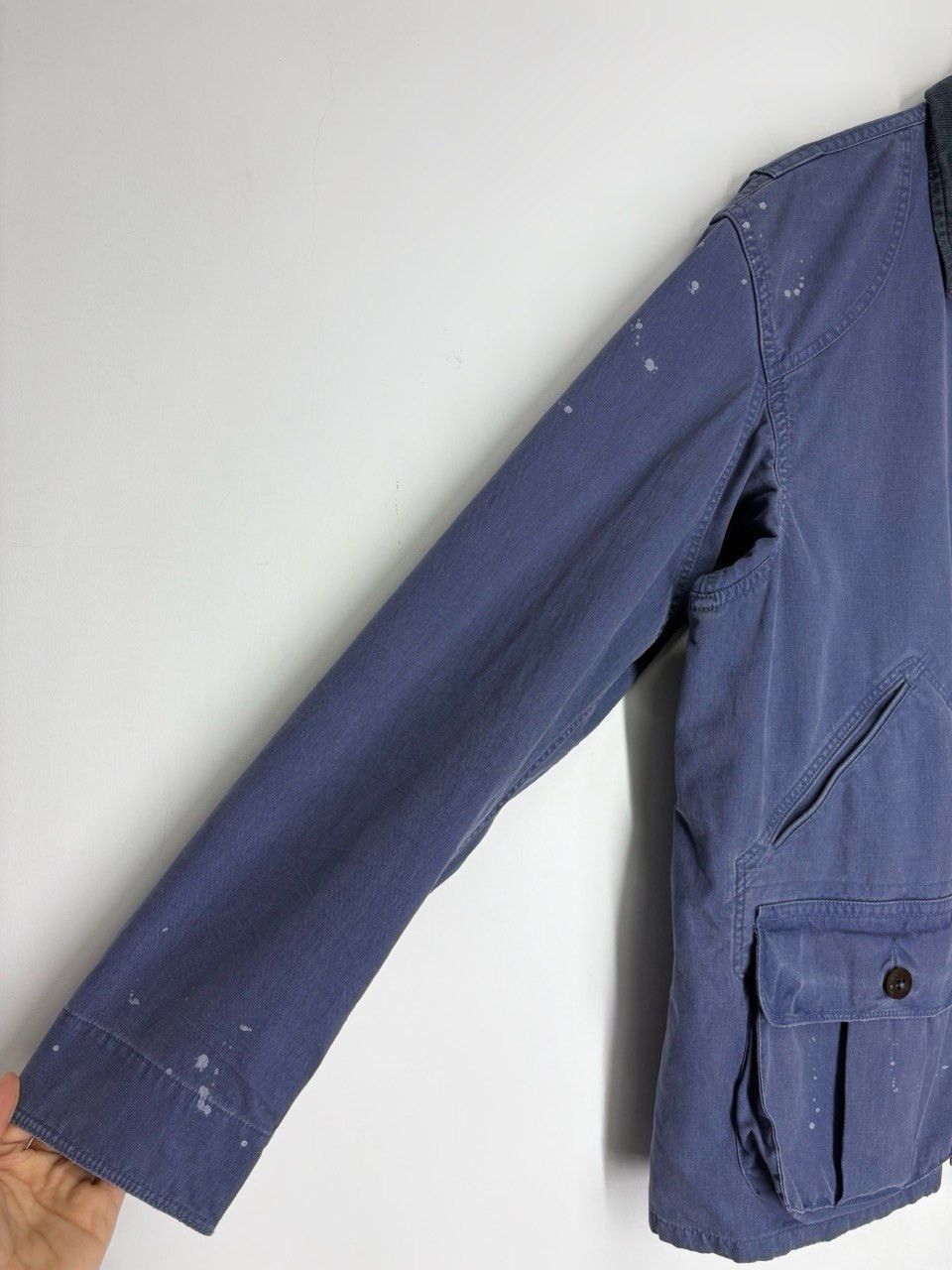 Polo Ralph Lauren Polo Ralph Lauren Vintage Workwear Indigo Chore Jacket RRL Size US L / EU 52-54 / 3 - 9 Thumbnail