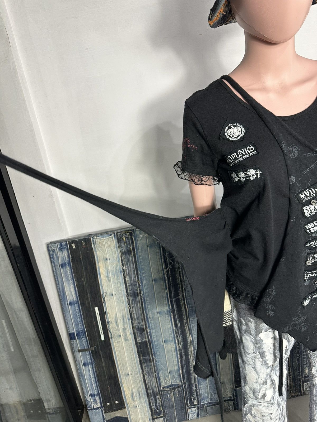 Japanese Brand Mad Punk Beautiful Rock Star Skull angel art Tshirt Size L / US 10 / IT 46 - 15 Thumbnail