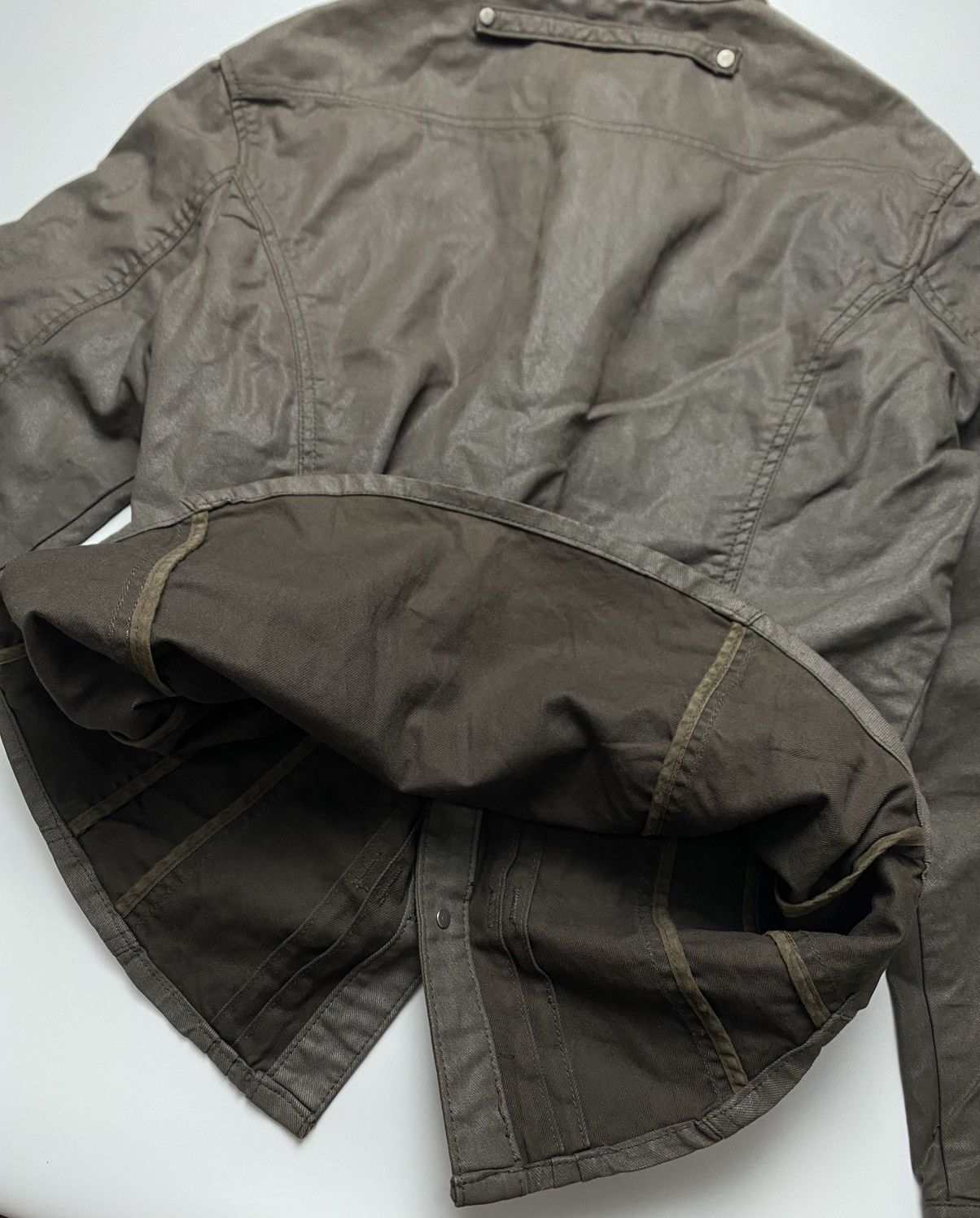Tornado Mart Rare Tornado Mart Avant-Garde Wax Jeans Shirt Size US L / EU 52-54 / 3 - 10 Thumbnail