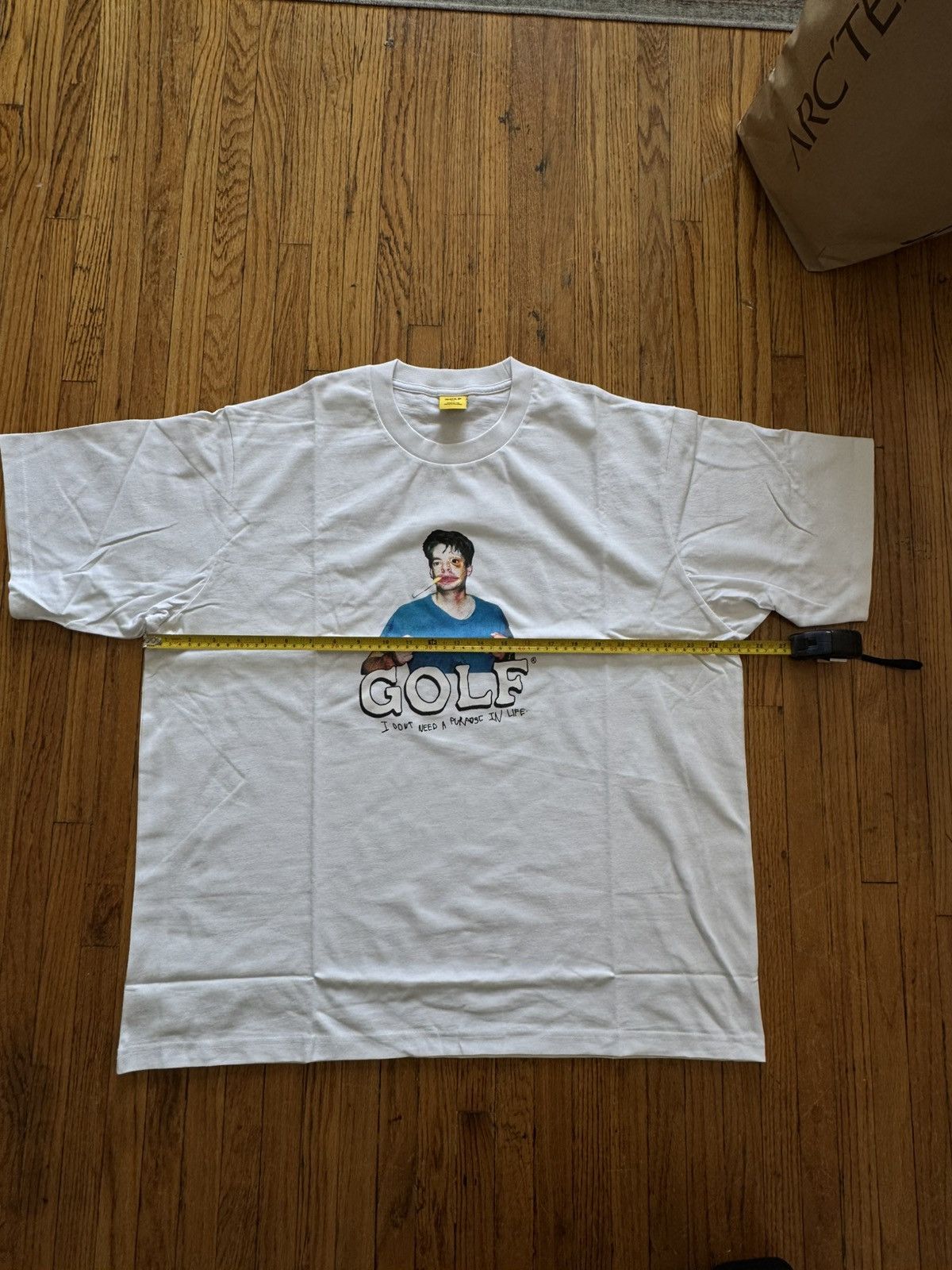 Golf Wang Golf Purpose Tee - White Size US XL / EU 56 / 4 - 6 Thumbnail