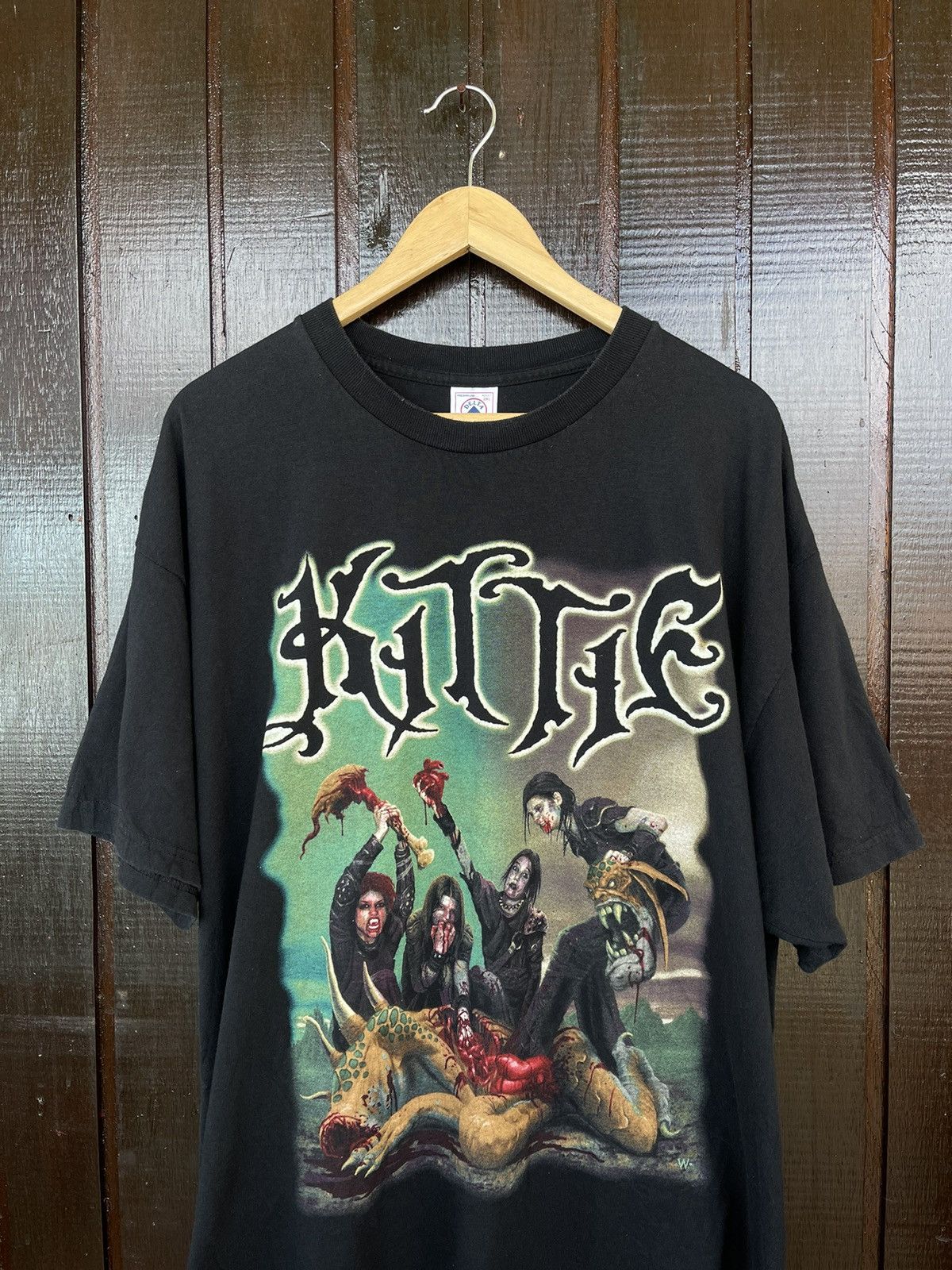 Band Tees Rare Vintage Kittie more fucking blood band tee Size US XXL / EU 58 / 5 - 2 Thumbnail