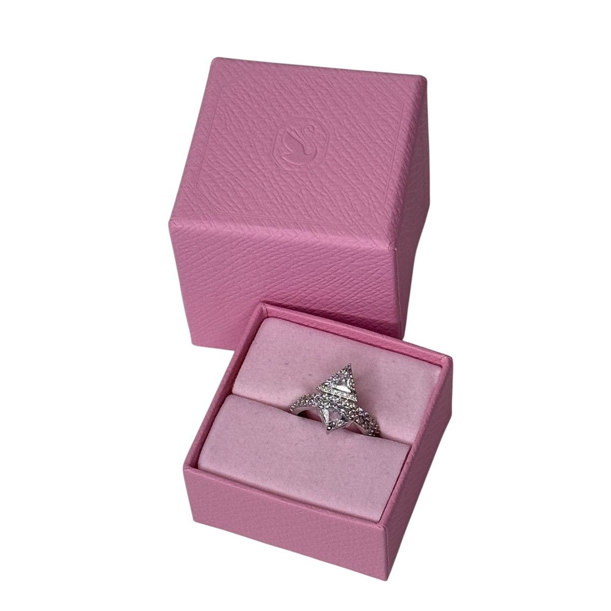 Swarovski Swarovski Ortyx ring Mixed cuts, White, Rhodium plated 6 Size ONE SIZE - 4 Thumbnail