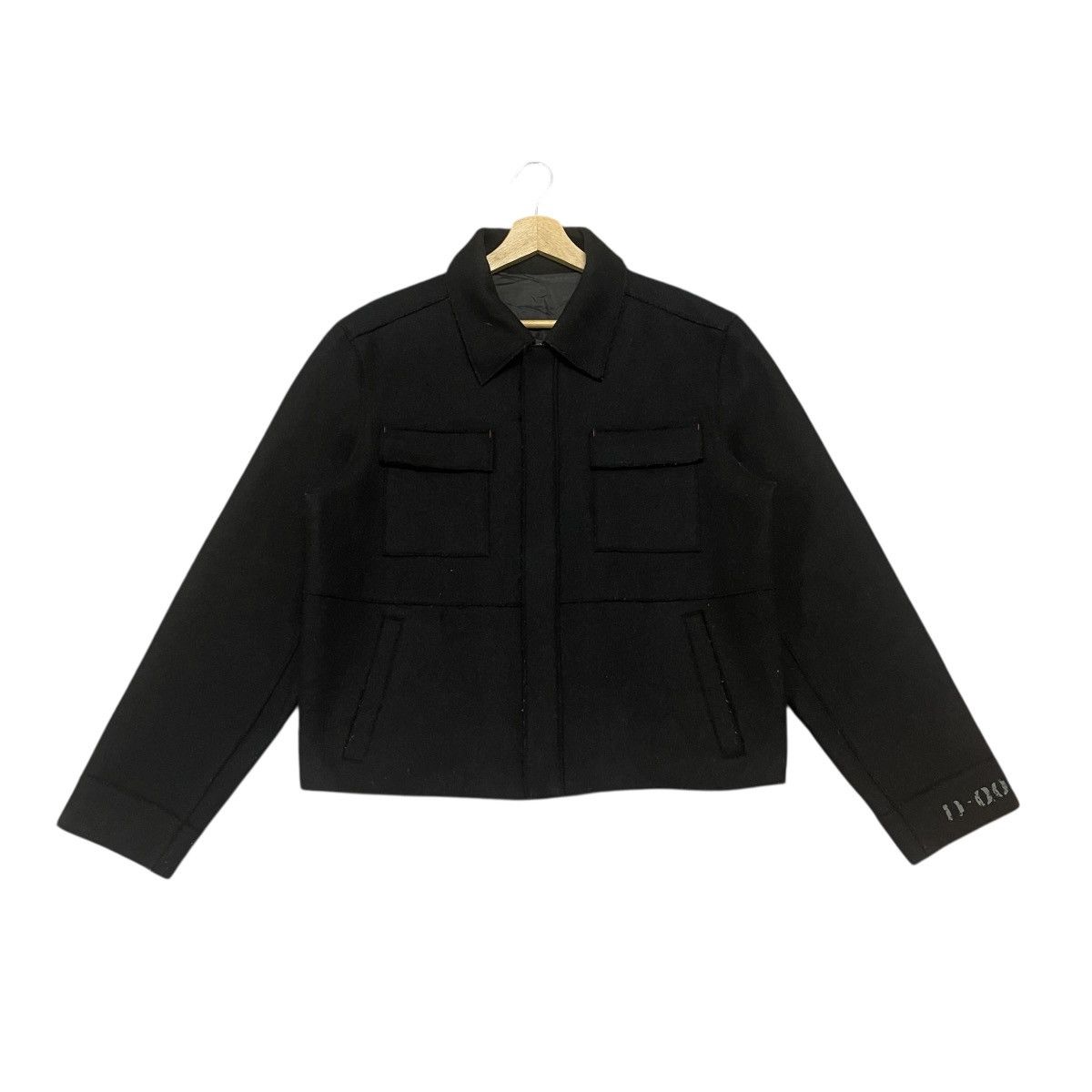 PPFM ‼️RARE‼️ Vintage PPFM Military Wool Utility Hidden Zip Jacket Size US L / EU 52-54 / 3 - 1 Thumbnail